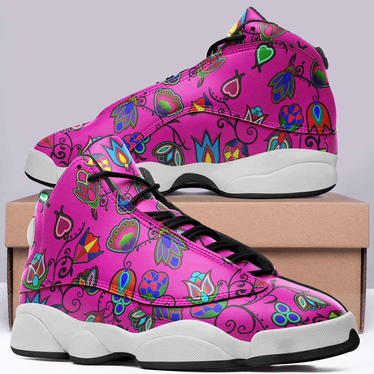 Indigenous Paisley Isstsokini Athletic Shoes Herman