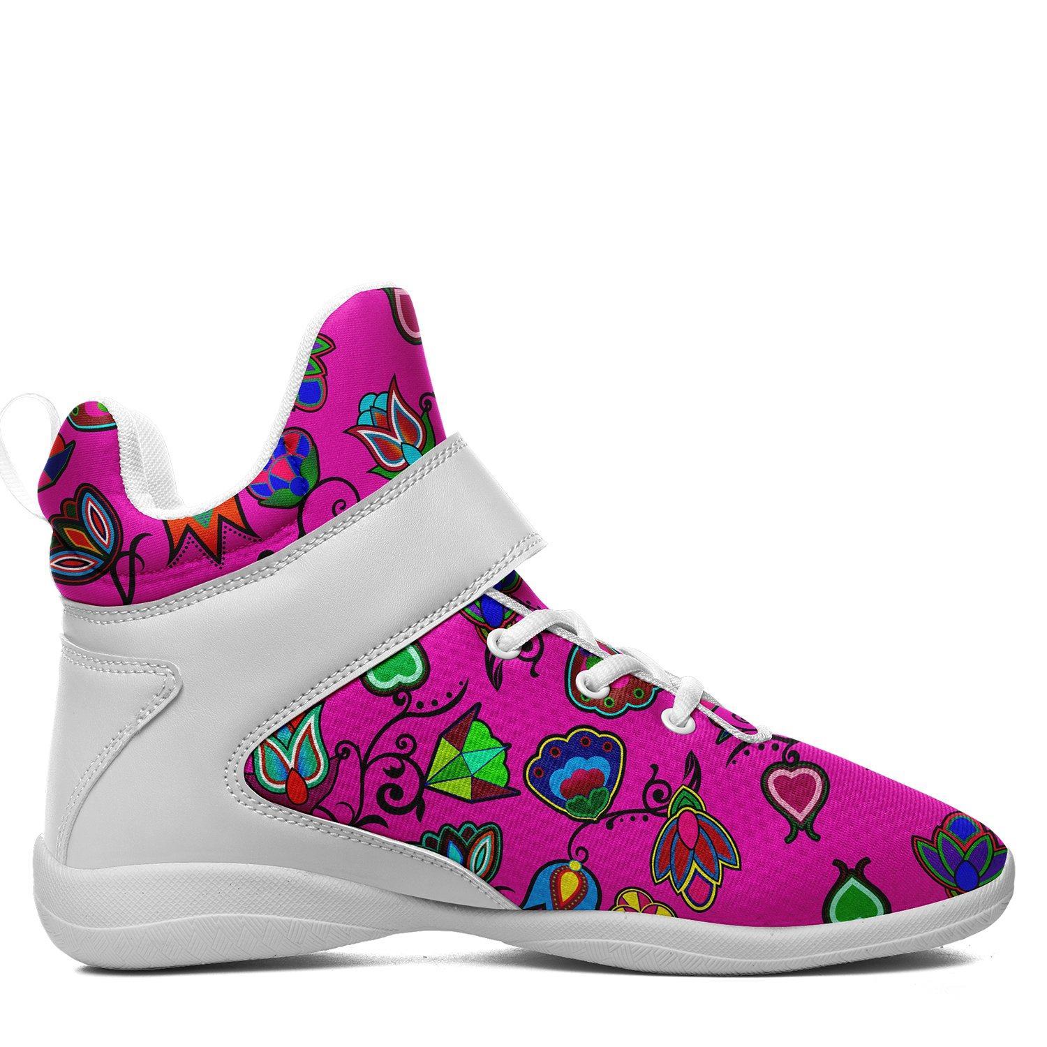 Indigenous Paisley Kid's Ipottaa Basketball / Sport High Top Shoes 49 Dzine