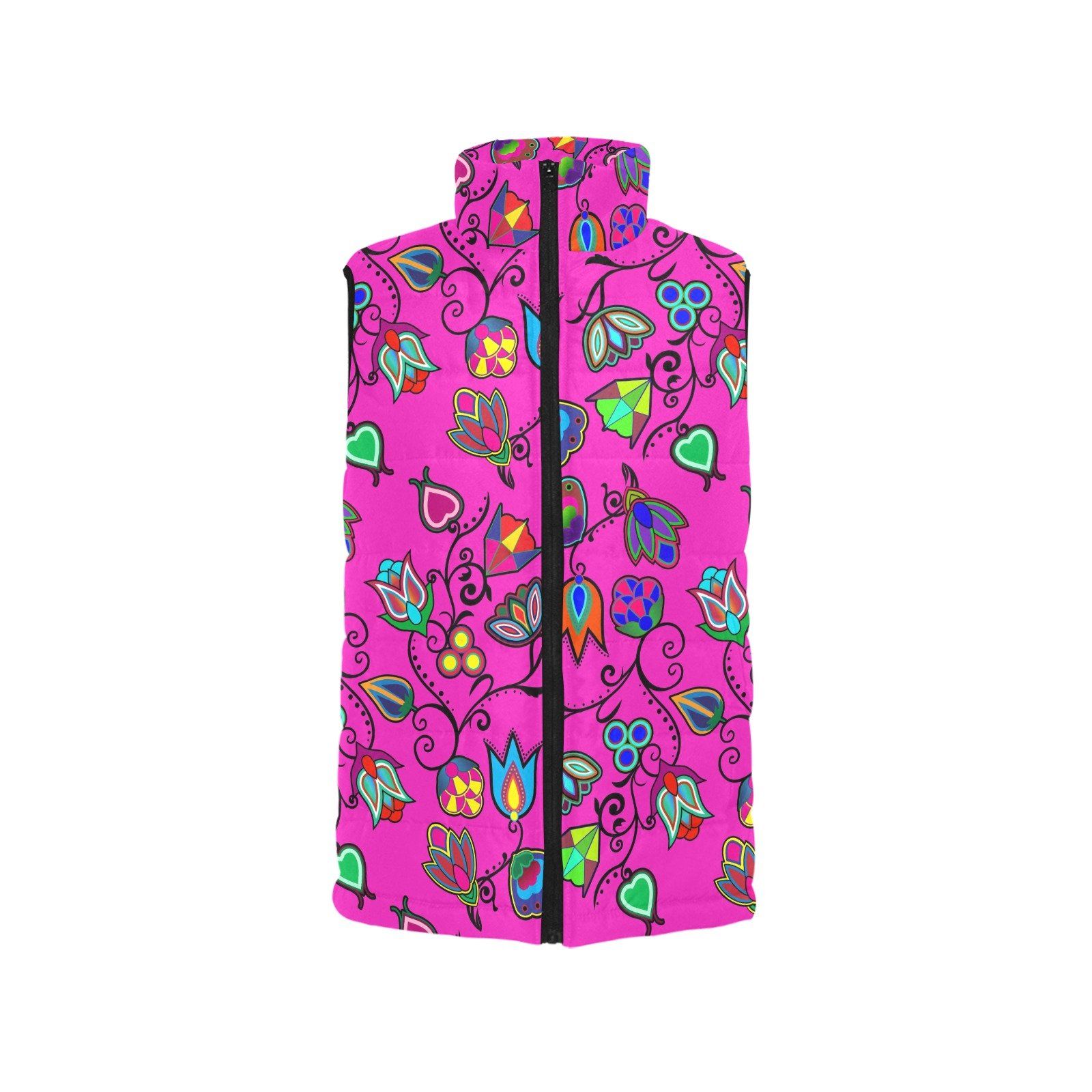 Indigenous Paisley Men's Padded Vest Jacket (Model H44) Men's Padded Vest Jacket (H44) e-joyer