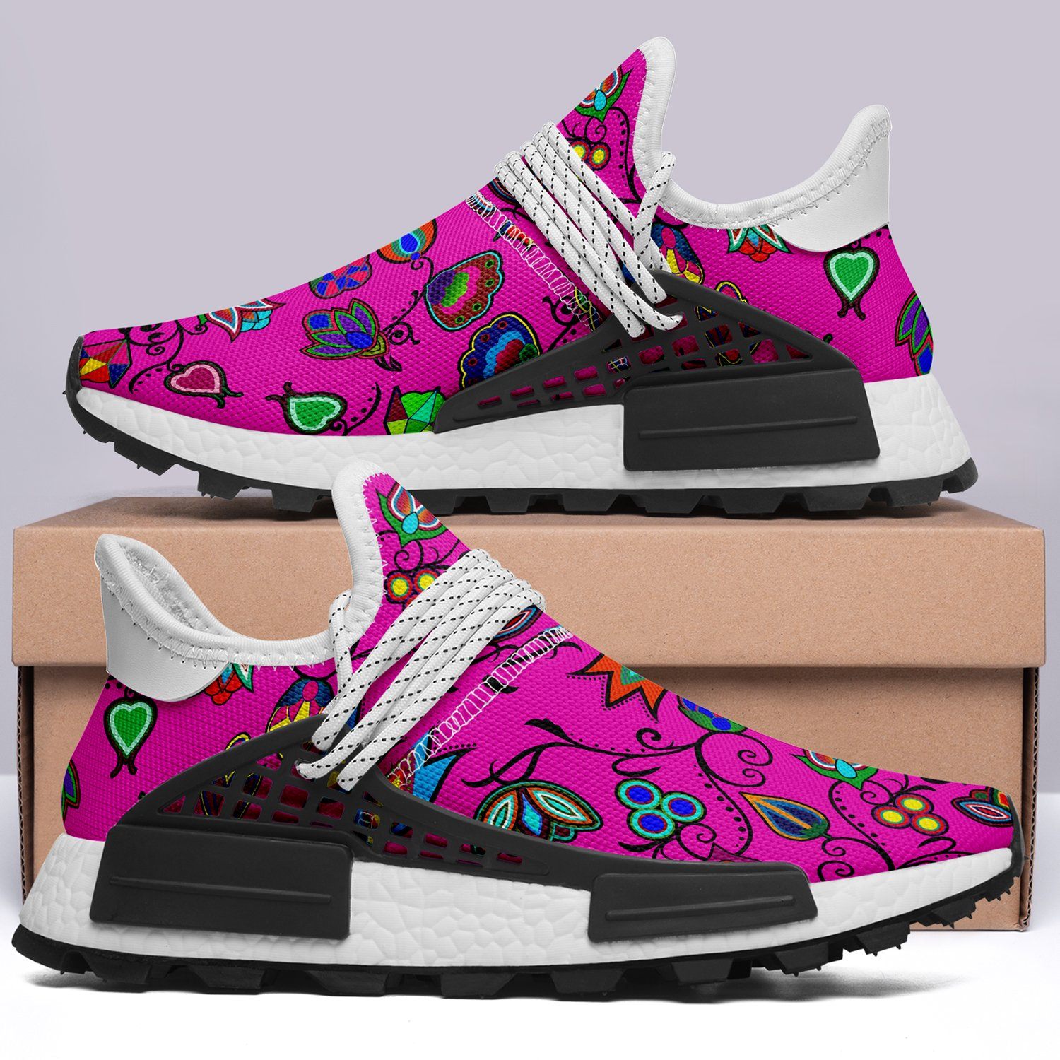 Indigenous Paisley Okaki Sneakers Shoes 49 Dzine