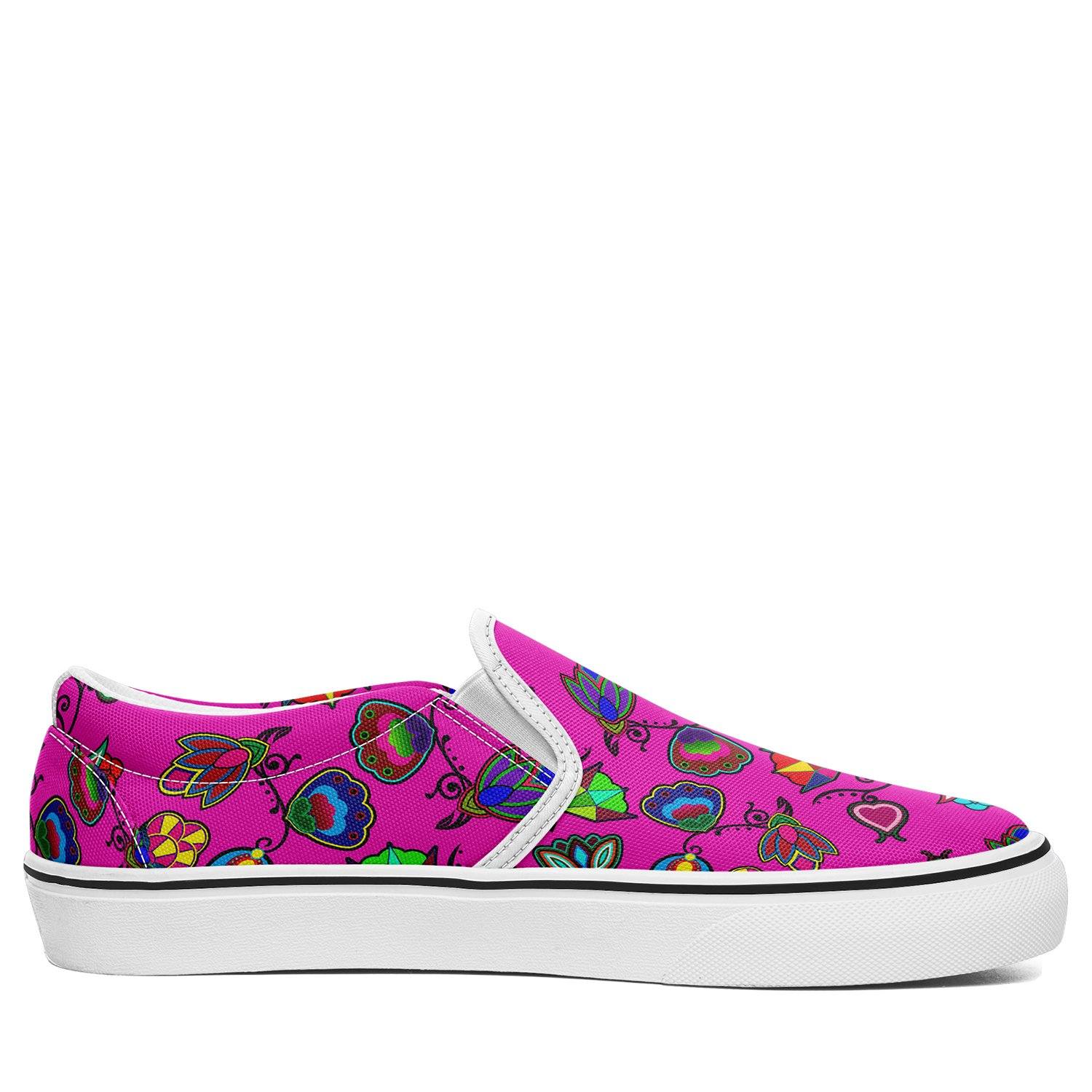 Indigenous Paisley Otoyimm Canvas Slip On Shoes 49 Dzine