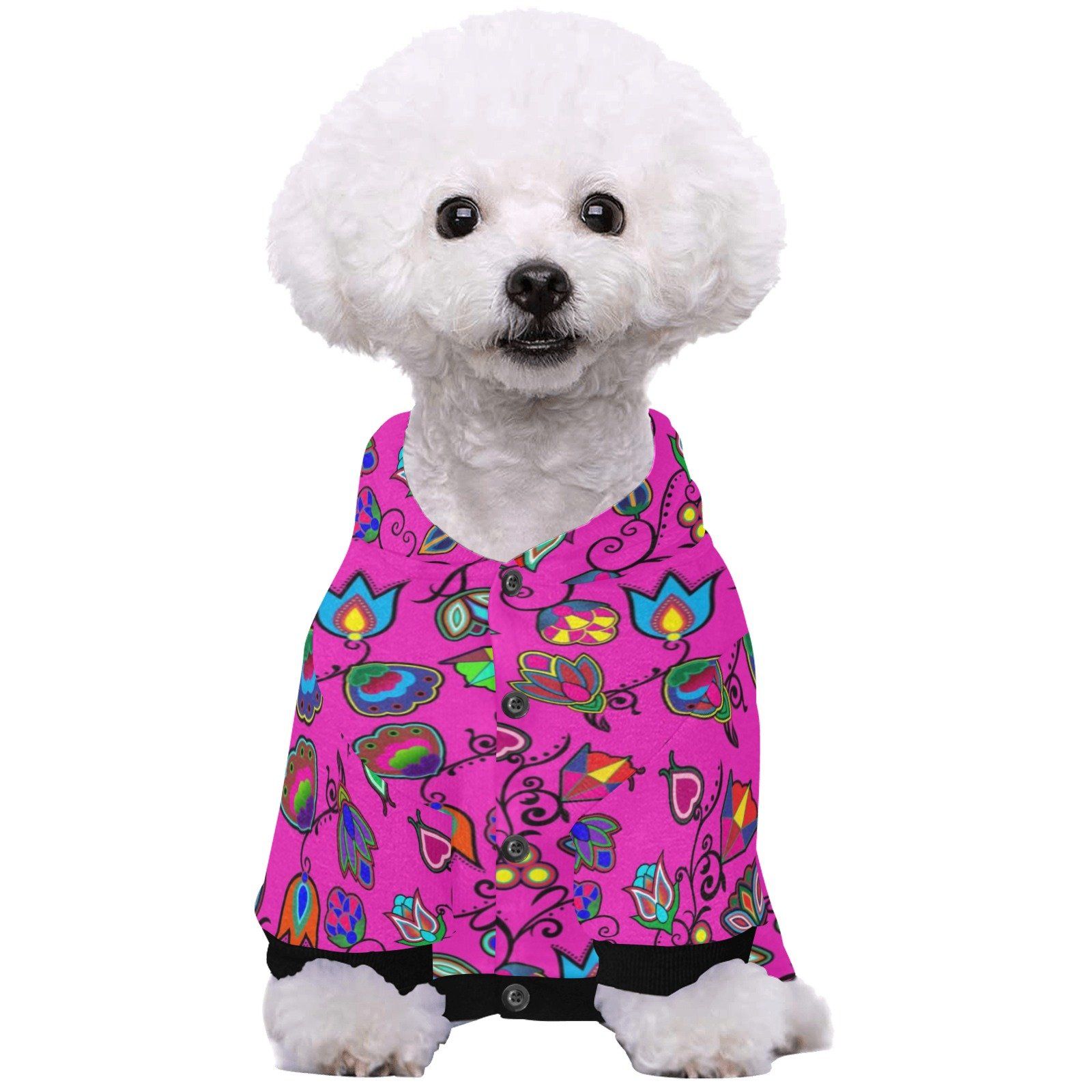 Indigenous Paisley Pet Dog Hoodie Pet Dog Hoodie e-joyer