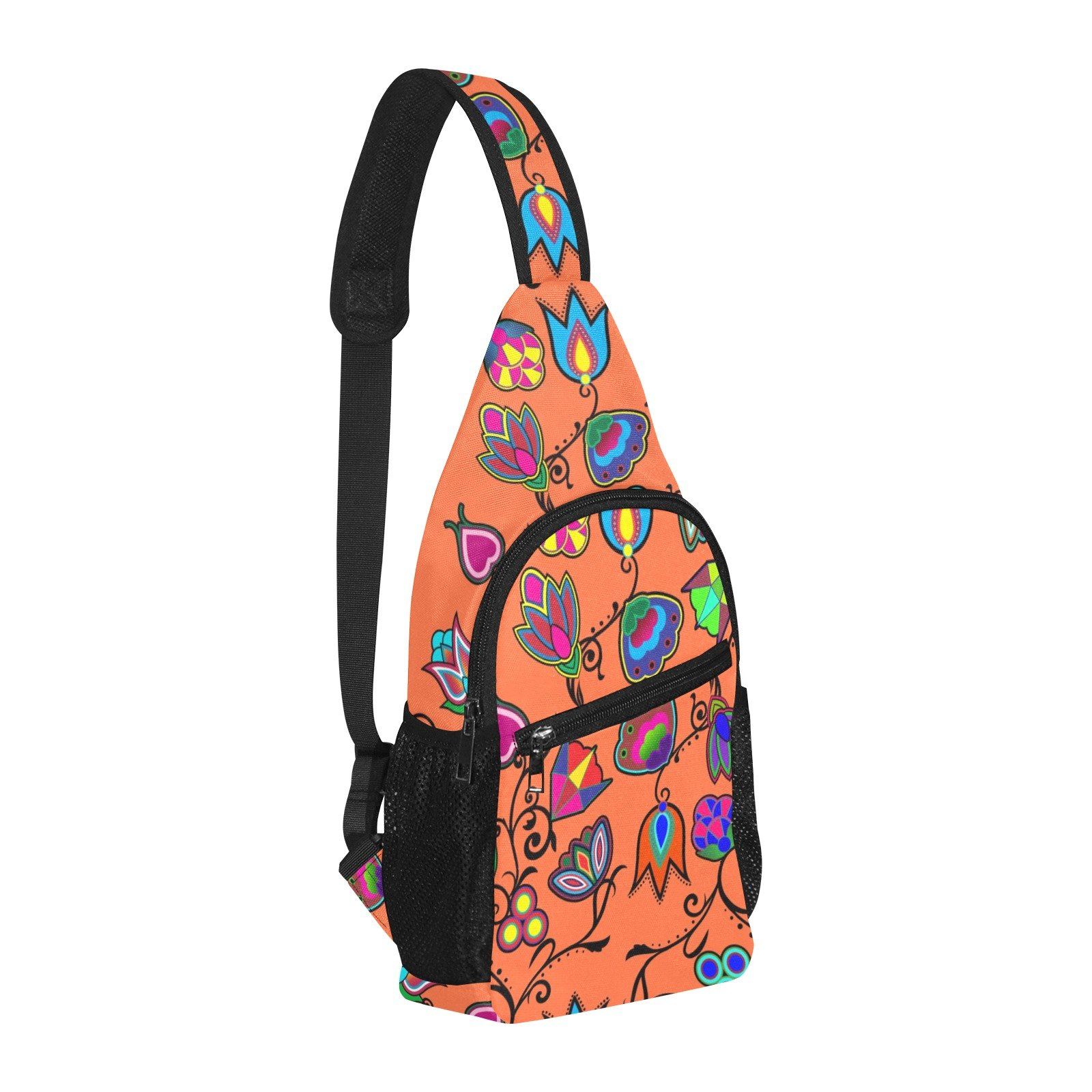 Indigenous Paisley Sierra All Over Print Chest Bag (Model 1719) All Over Print Chest Bag (1719) e-joyer