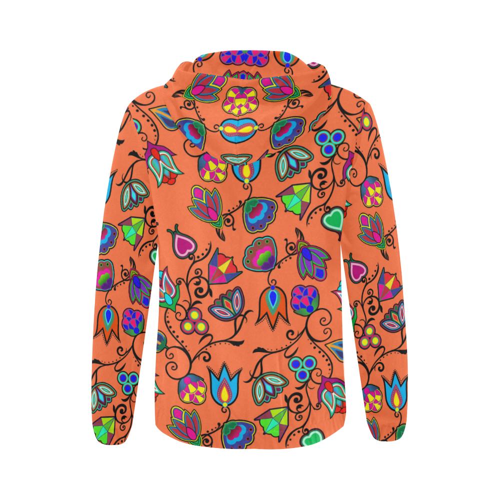 Indigenous Paisley - Sierra All Over Print Full Zip Hoodie for Women (Model H14) All Over Print Full Zip Hoodie for Women (H14) e-joyer