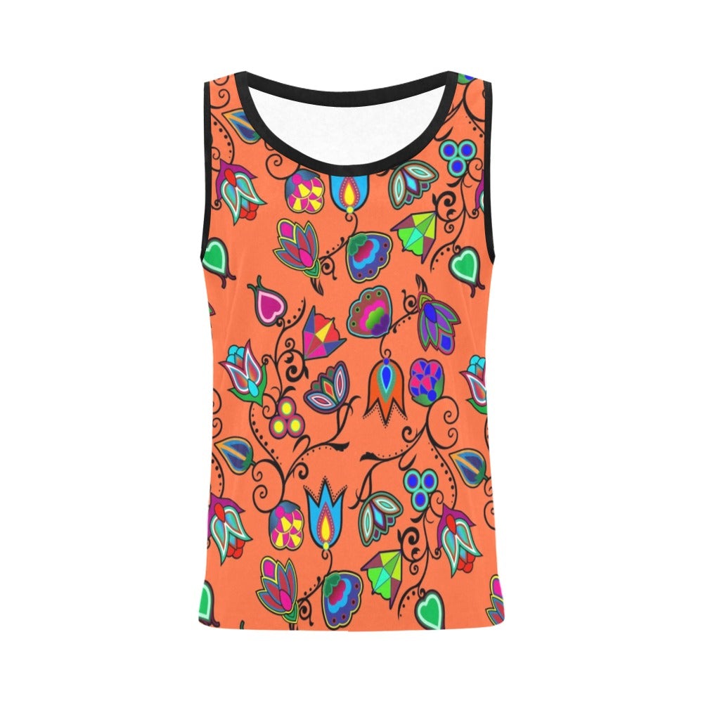 Indigenous Paisley Sierra All Over Print Tank Top for Women (Model T43) All Over Print Tank Top for Women (T43) e-joyer