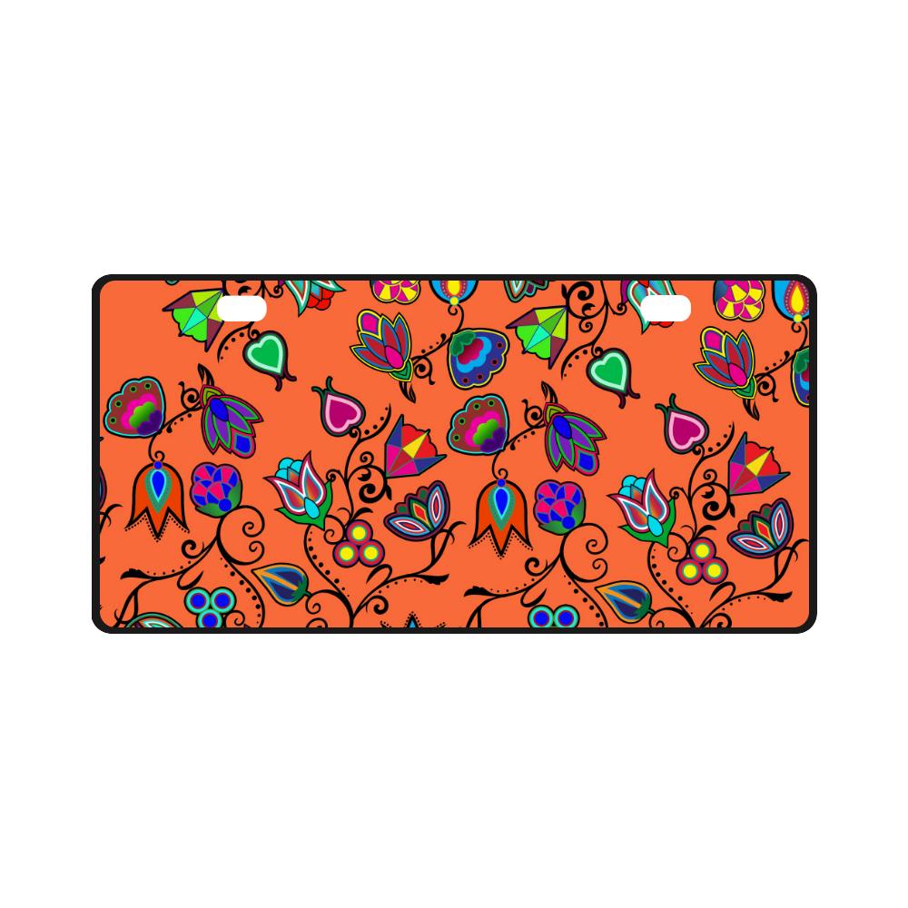 Indigenous Paisley - Sierra License Plate License Plate e-joyer