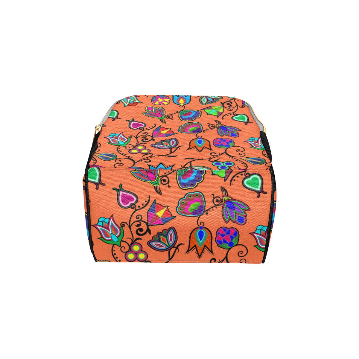 Indigenous Paisley - Sierra Multi-Function Diaper Backpack (Model 1688) Diaper Backpack (1688) e-joyer