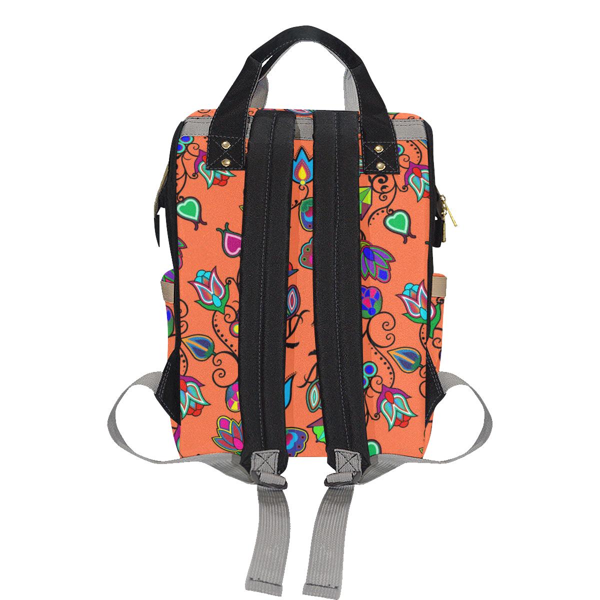 Indigenous Paisley - Sierra Multi-Function Diaper Backpack (Model 1688) Diaper Backpack (1688) e-joyer