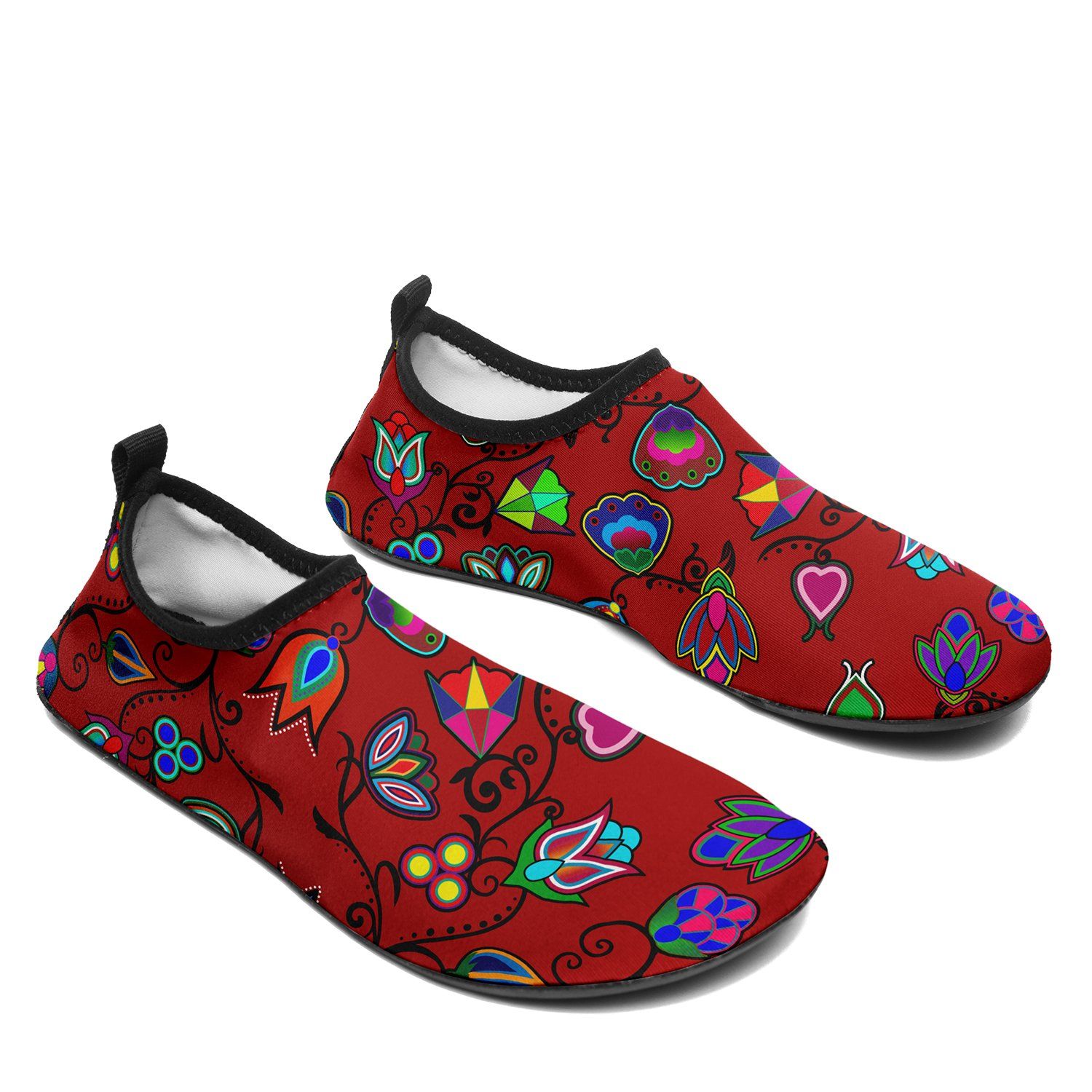 Indigenous Paisley Sierra Sockamoccs Slip On Shoes 49 Dzine