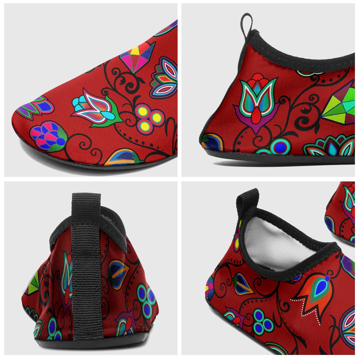 Indigenous Paisley Sierra Sockamoccs Slip On Shoes 49 Dzine