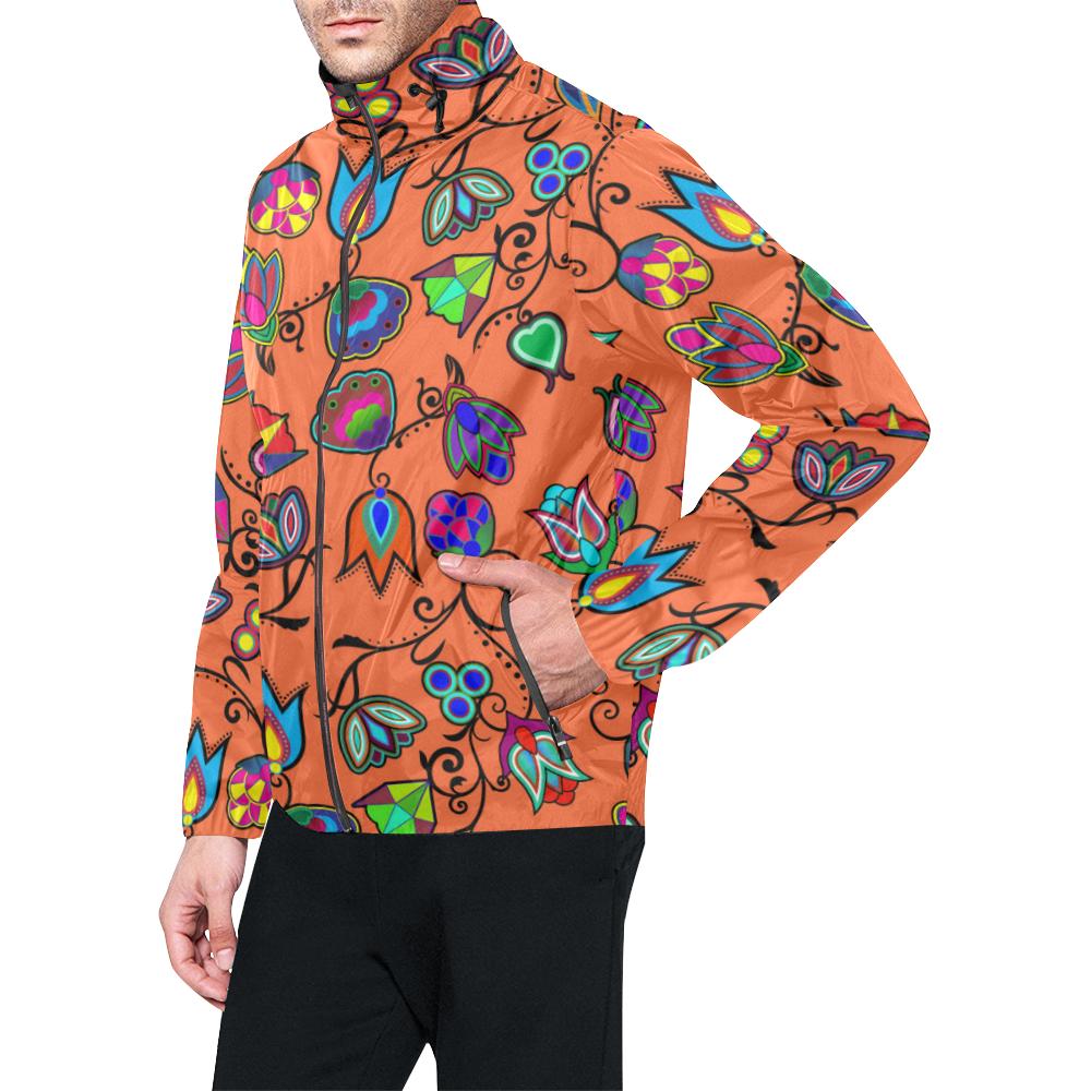 Indigenous Paisley - Sierra Unisex All Over Print Windbreaker (Model H23) All Over Print Windbreaker for Men (H23) e-joyer