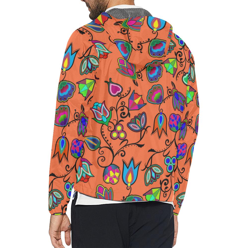 Indigenous Paisley - Sierra Unisex All Over Print Windbreaker (Model H23) All Over Print Windbreaker for Men (H23) e-joyer