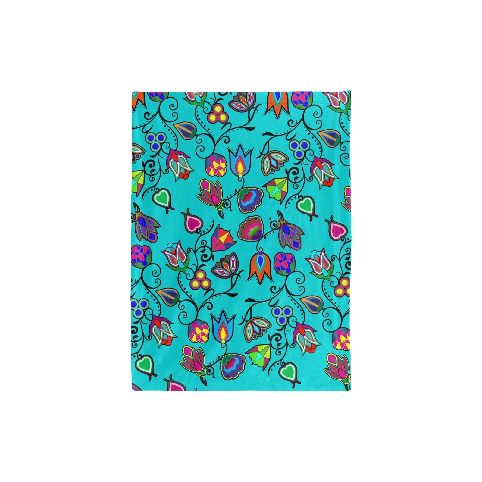 Indigenous Paisley Sky Baby Blanket 30"x40" Baby Blanket 30"x40" e-joyer