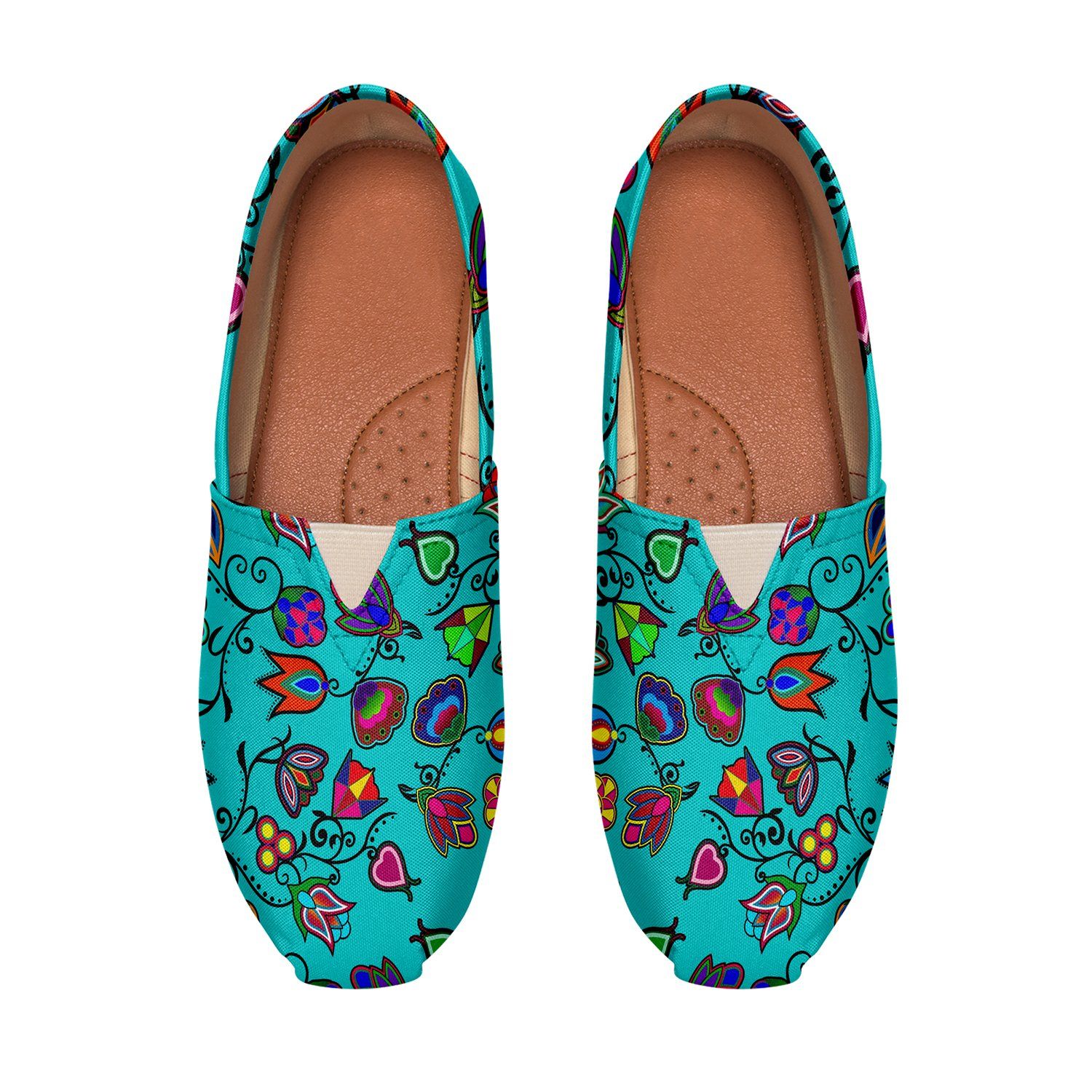Indigenous Paisley Sky Casual Unisex Slip On Shoe Herman