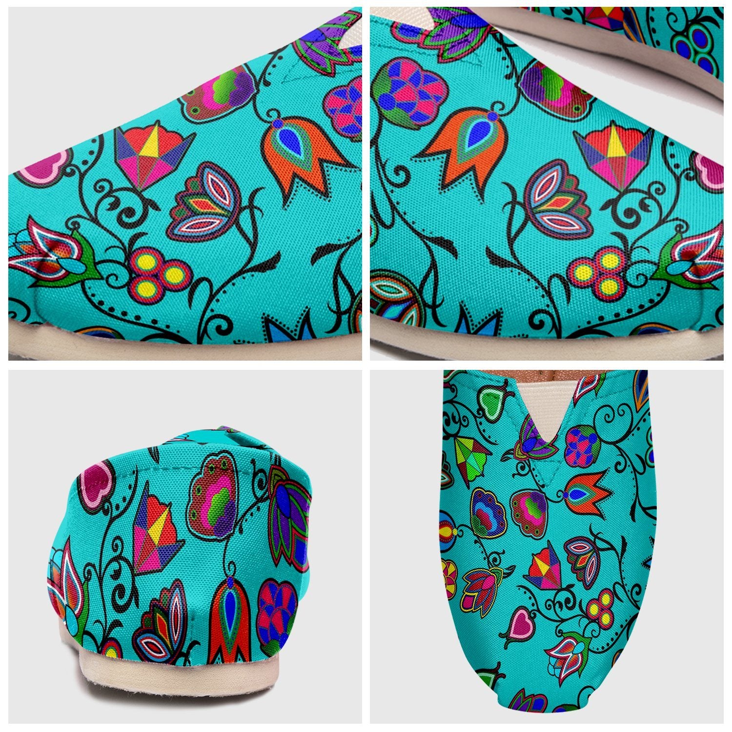 Indigenous Paisley Sky Casual Unisex Slip On Shoe Herman