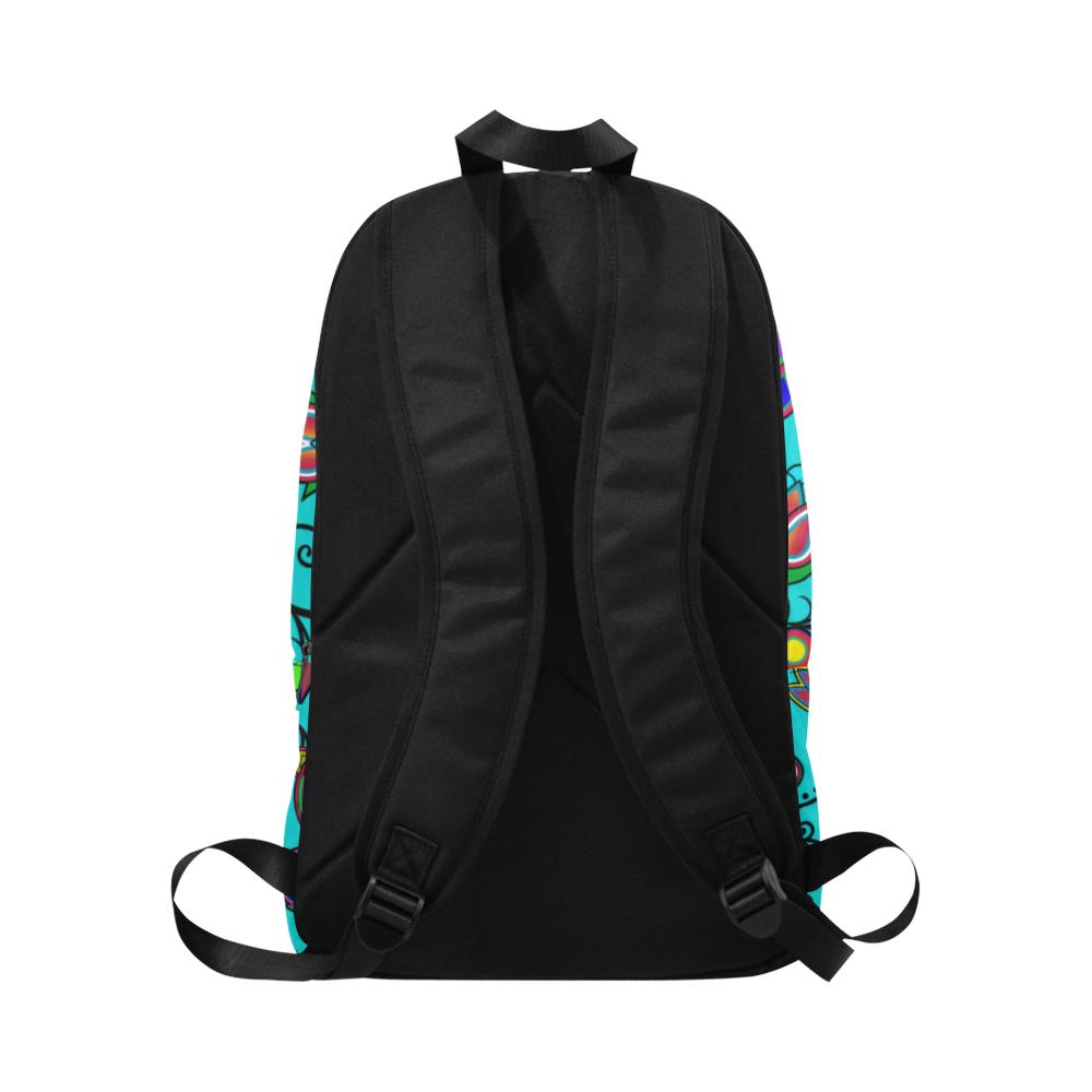 Indigenous Paisley Sky Fabric Backpack for Adult (Model 1659) Casual Backpack for Adult (1659) e-joyer