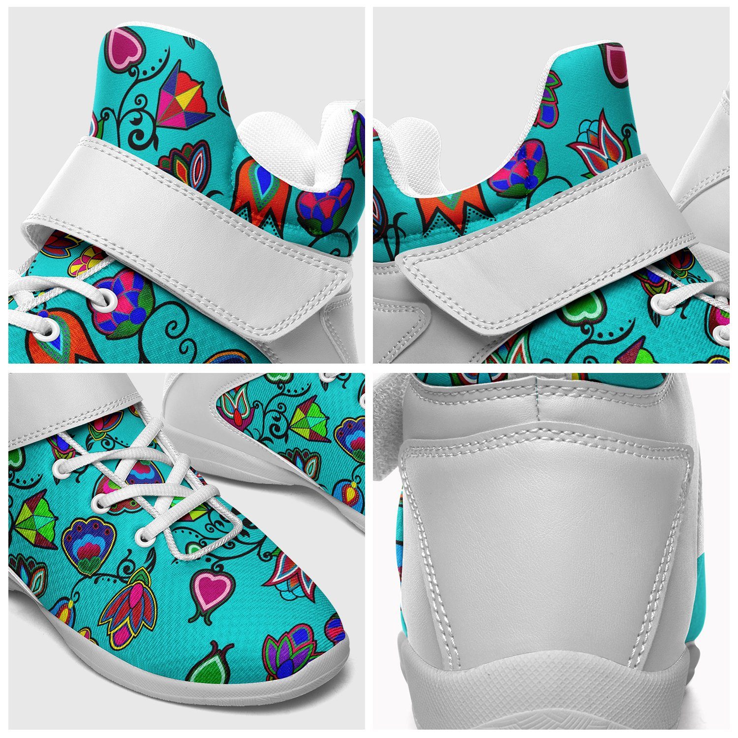 Indigenous Paisley Sky Ipottaa Basketball / Sport High Top Shoes 49 Dzine