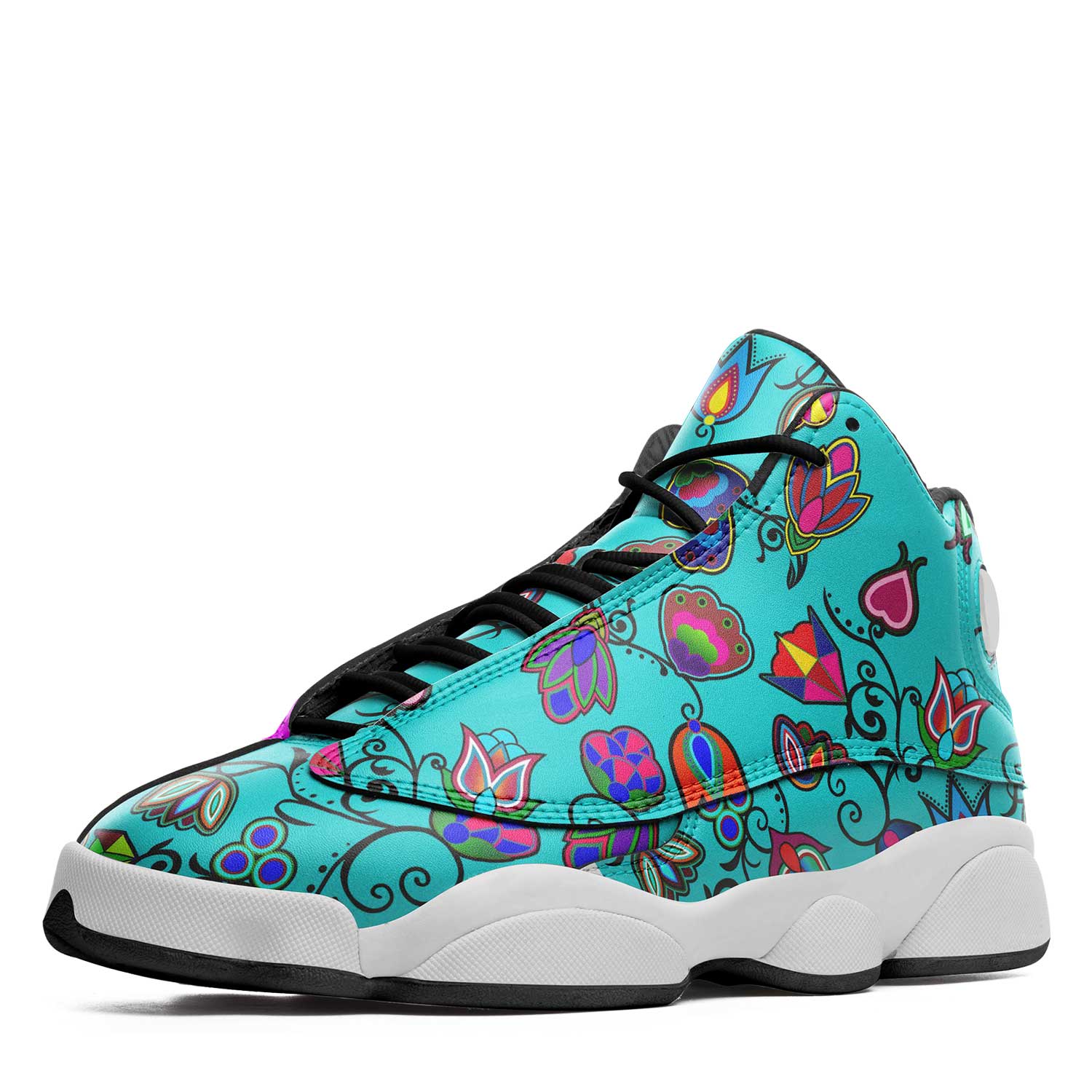 Indigenous Paisley - Sky Isstsokini Athletic Shoes Herman