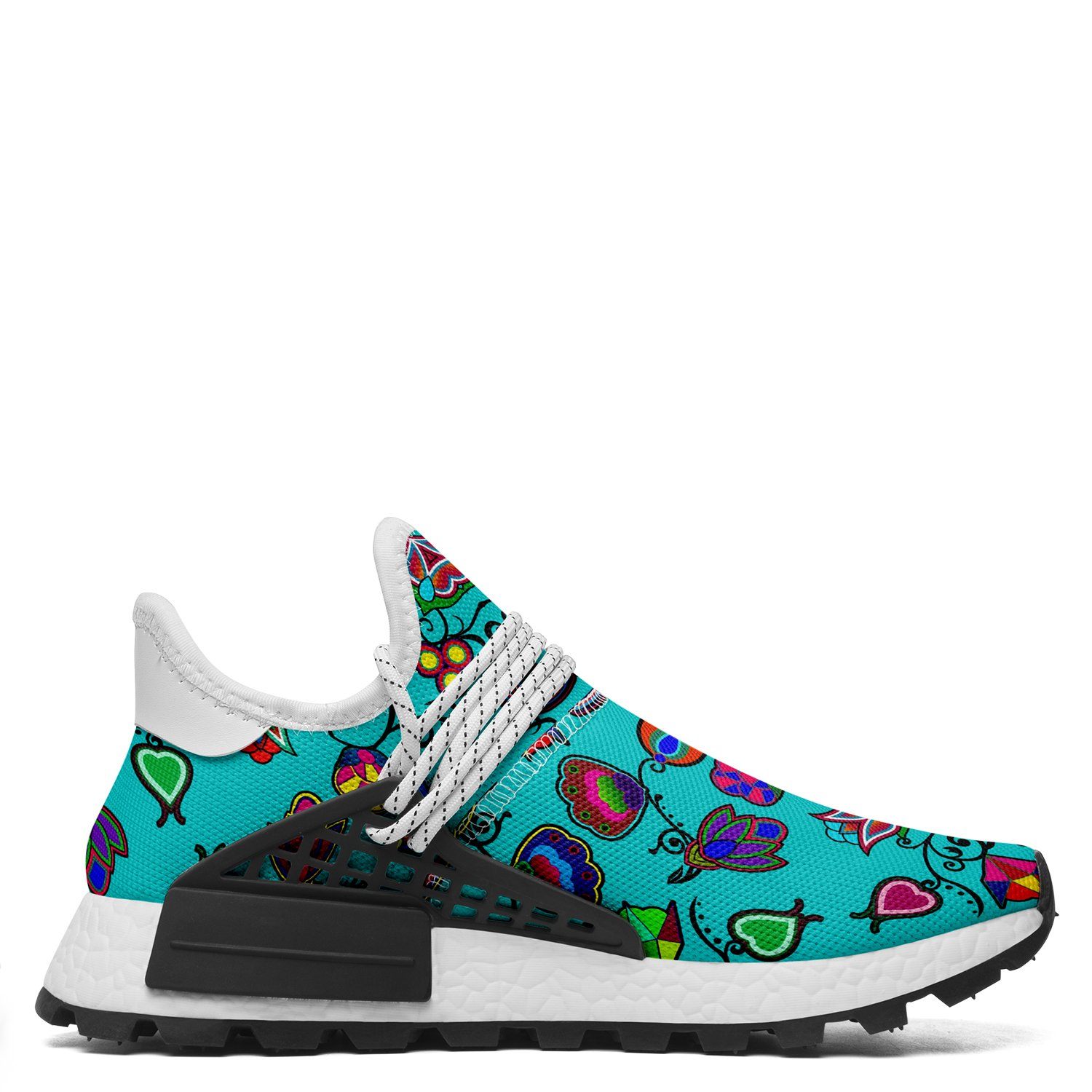 Indigenous Paisley Sky Okaki Sneakers Shoes 49 Dzine