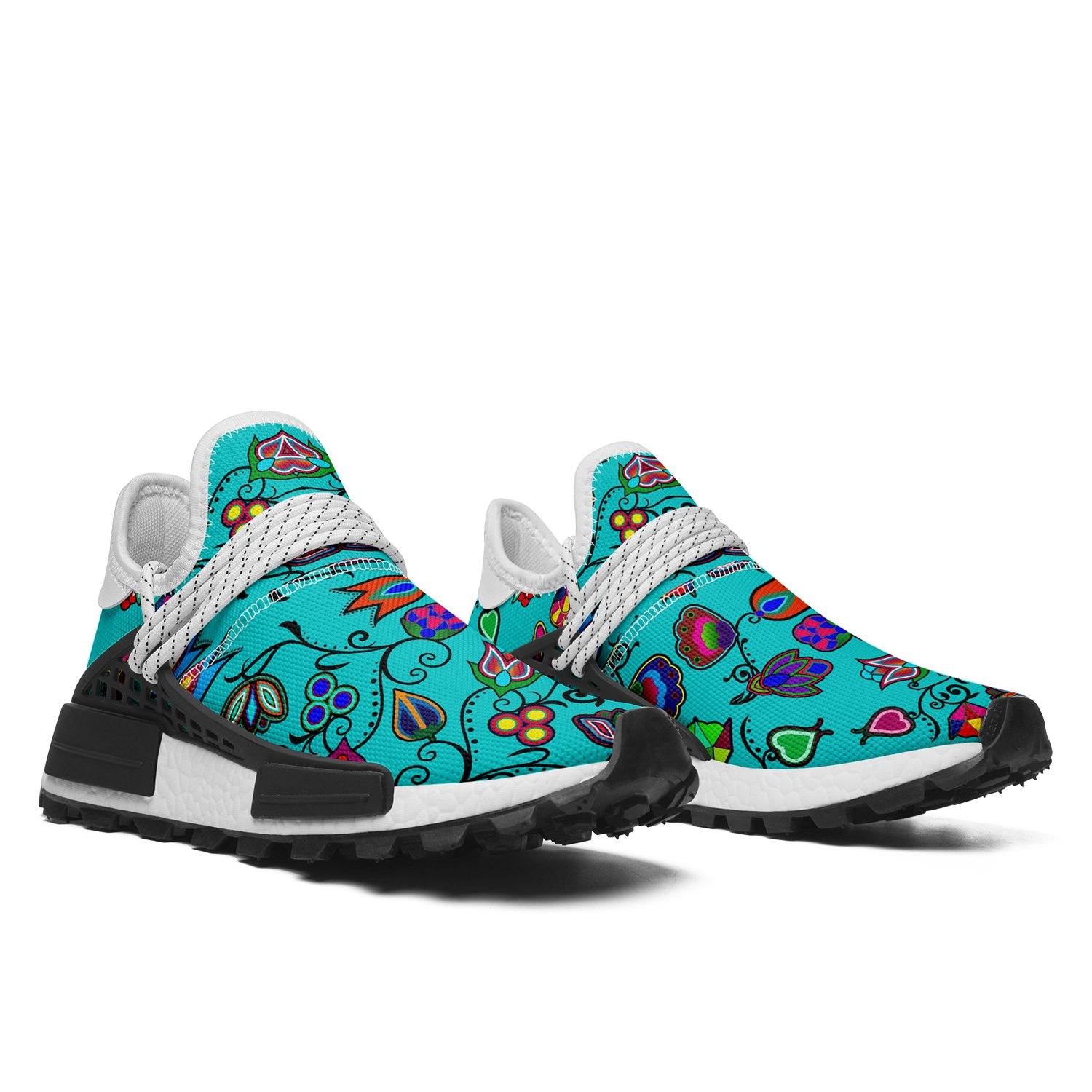 Indigenous Paisley Sky Okaki Sneakers Shoes 49 Dzine