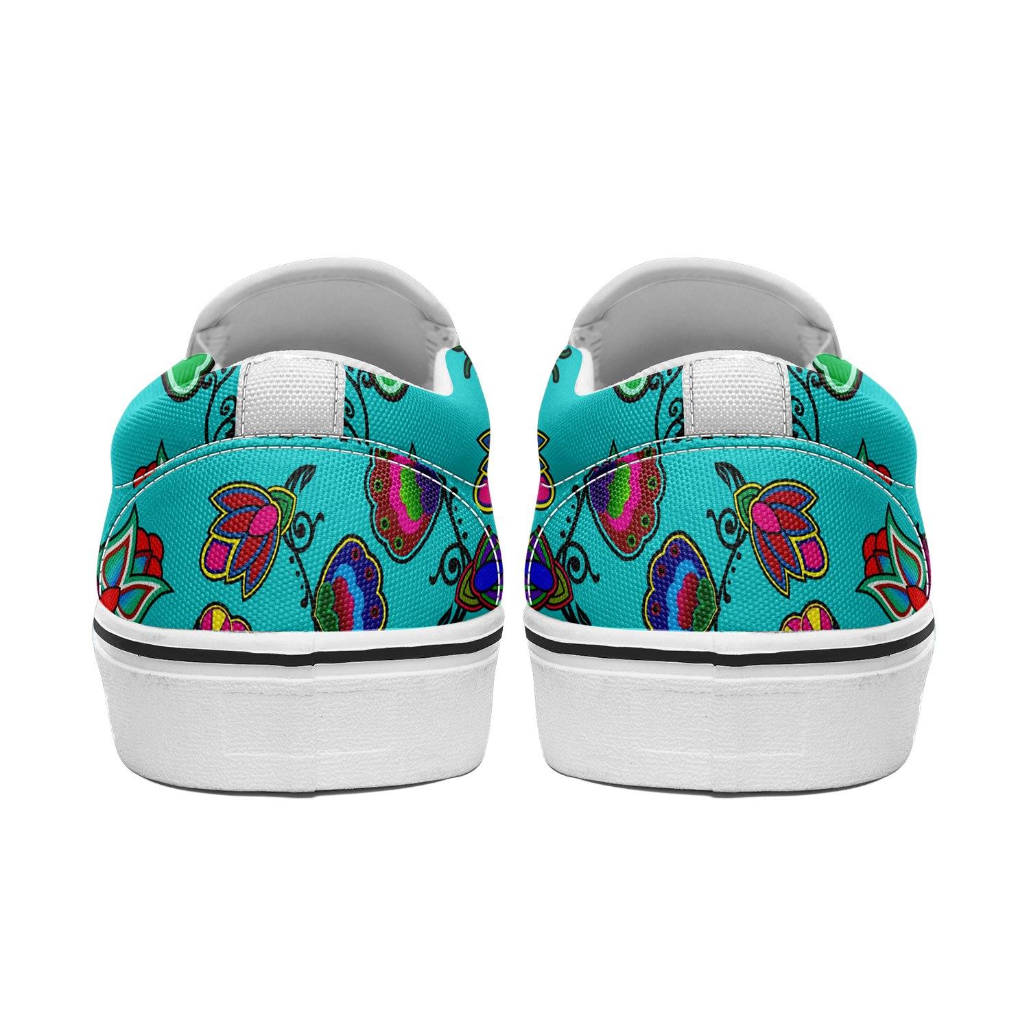 Indigenous Paisley Sky Otoyimm Canvas Slip On Shoes 49 Dzine