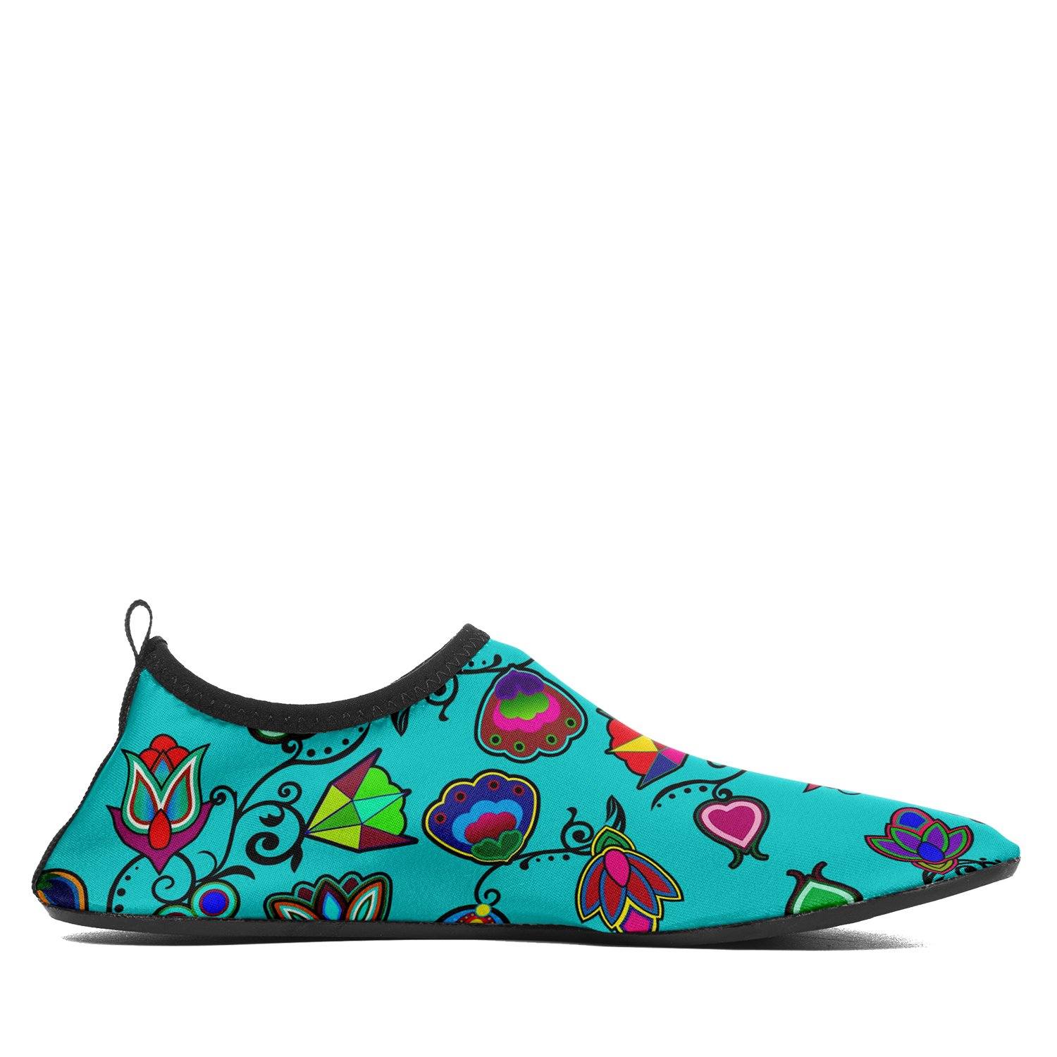 Indigenous Paisley Sky Sockamoccs Slip On Shoes 49 Dzine