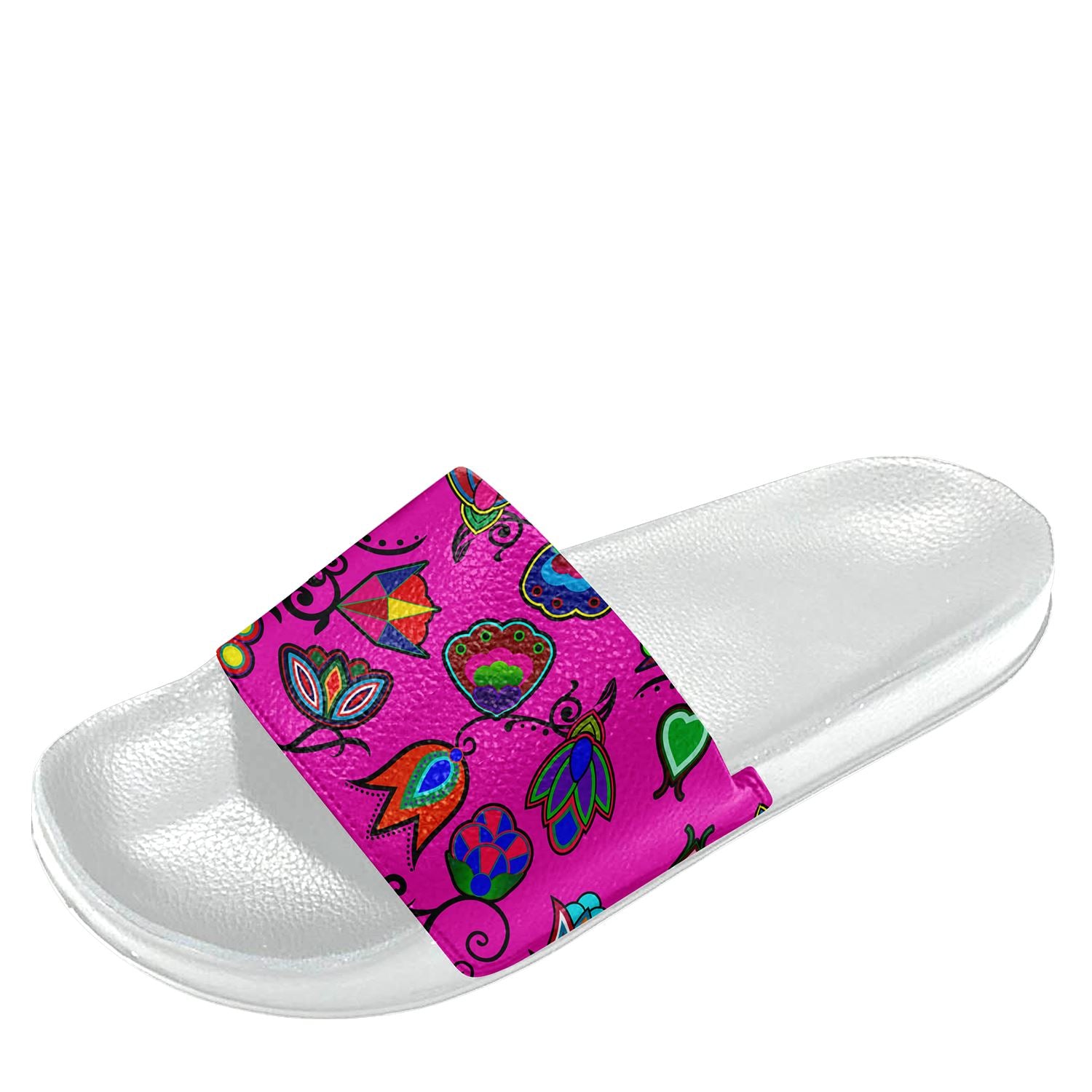 Indigenous Paisley Slide Sandals 49 Dzine
