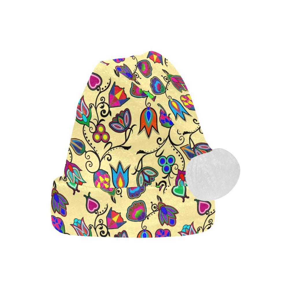 Indigenous Paisley Vanilla Santa Hat Santa Hat e-joyer