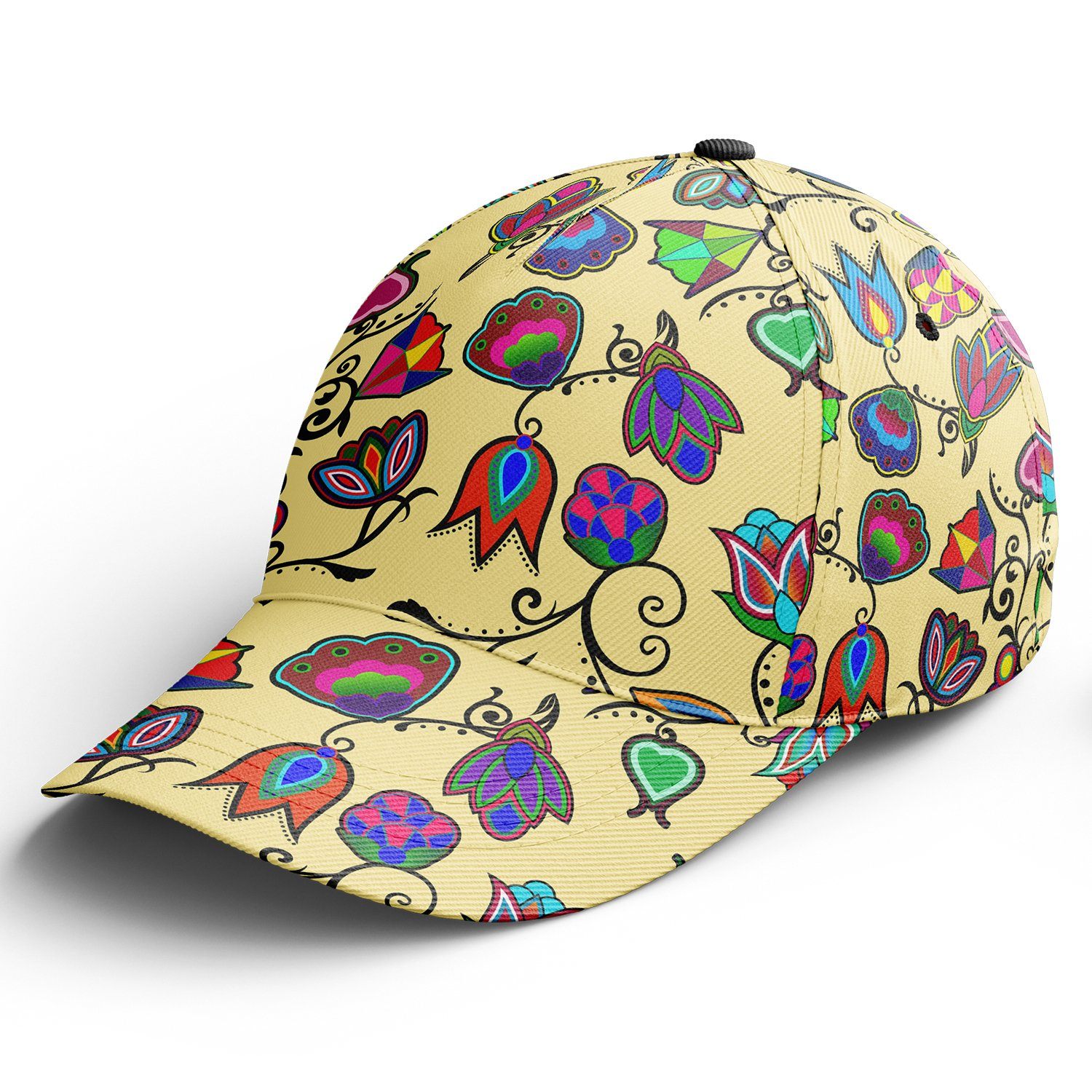 Indigenous Paisley Vanilla Snapback Hat hat Herman