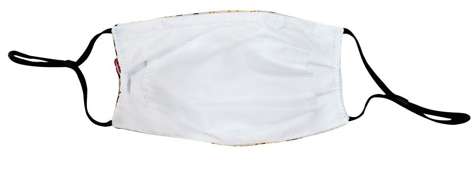 Indigenous Paisley White Face Cover Herman