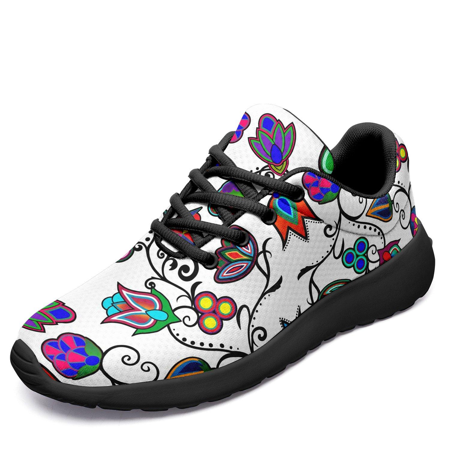 Indigenous Paisley White Ikkaayi Sport Sneakers 49 Dzine