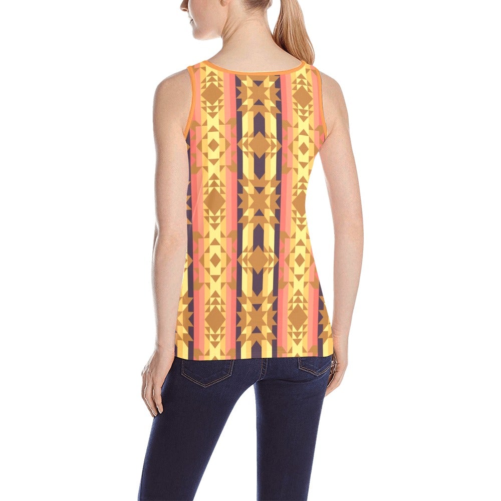 Infinite Sunset All Over Print Tank Top for Women (Model T43) All Over Print Tank Top for Women (T43) e-joyer
