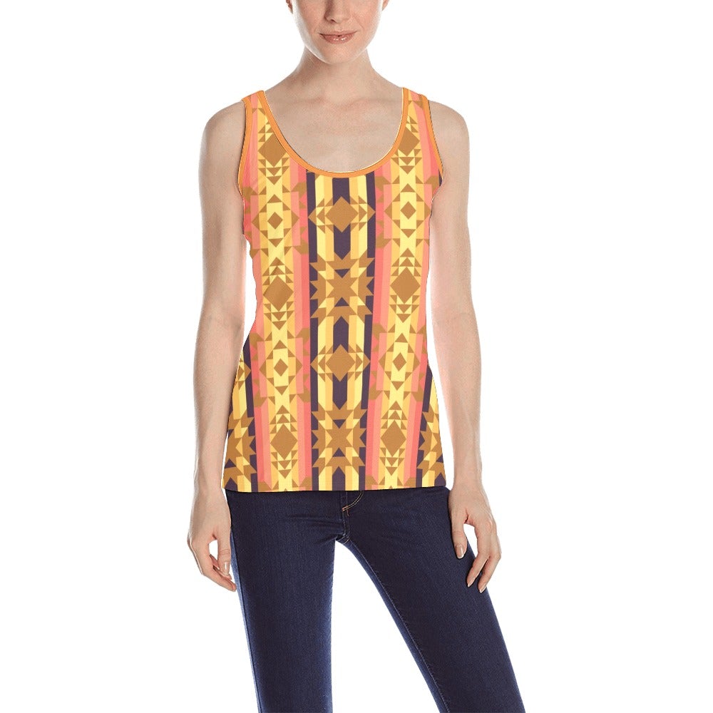 Infinite Sunset All Over Print Tank Top for Women (Model T43) All Over Print Tank Top for Women (T43) e-joyer