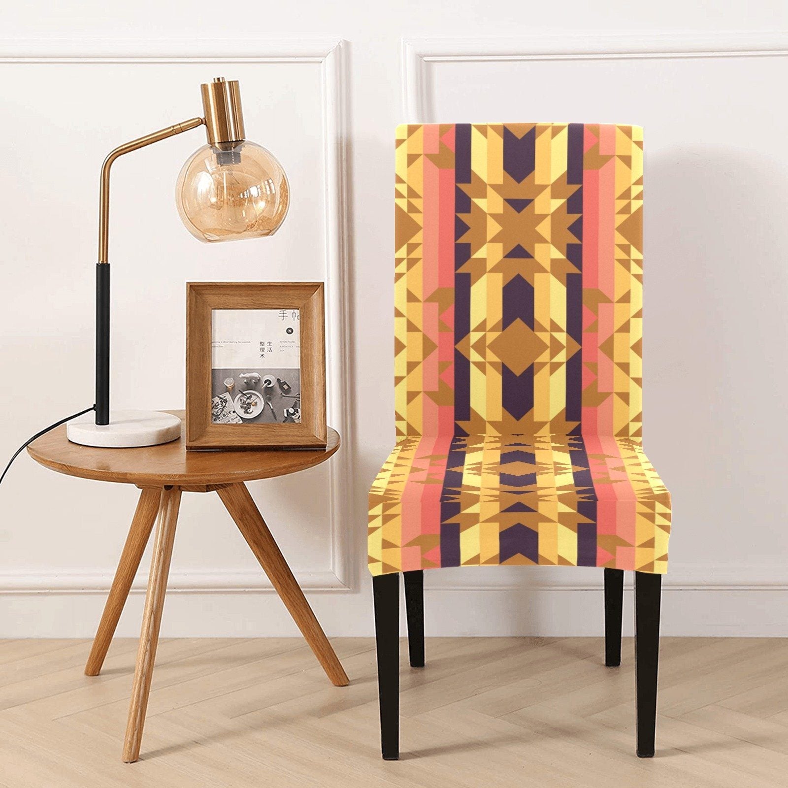 Infinite Sunset Chair Cover (Pack of 4) Chair Cover (Pack of 4) e-joyer