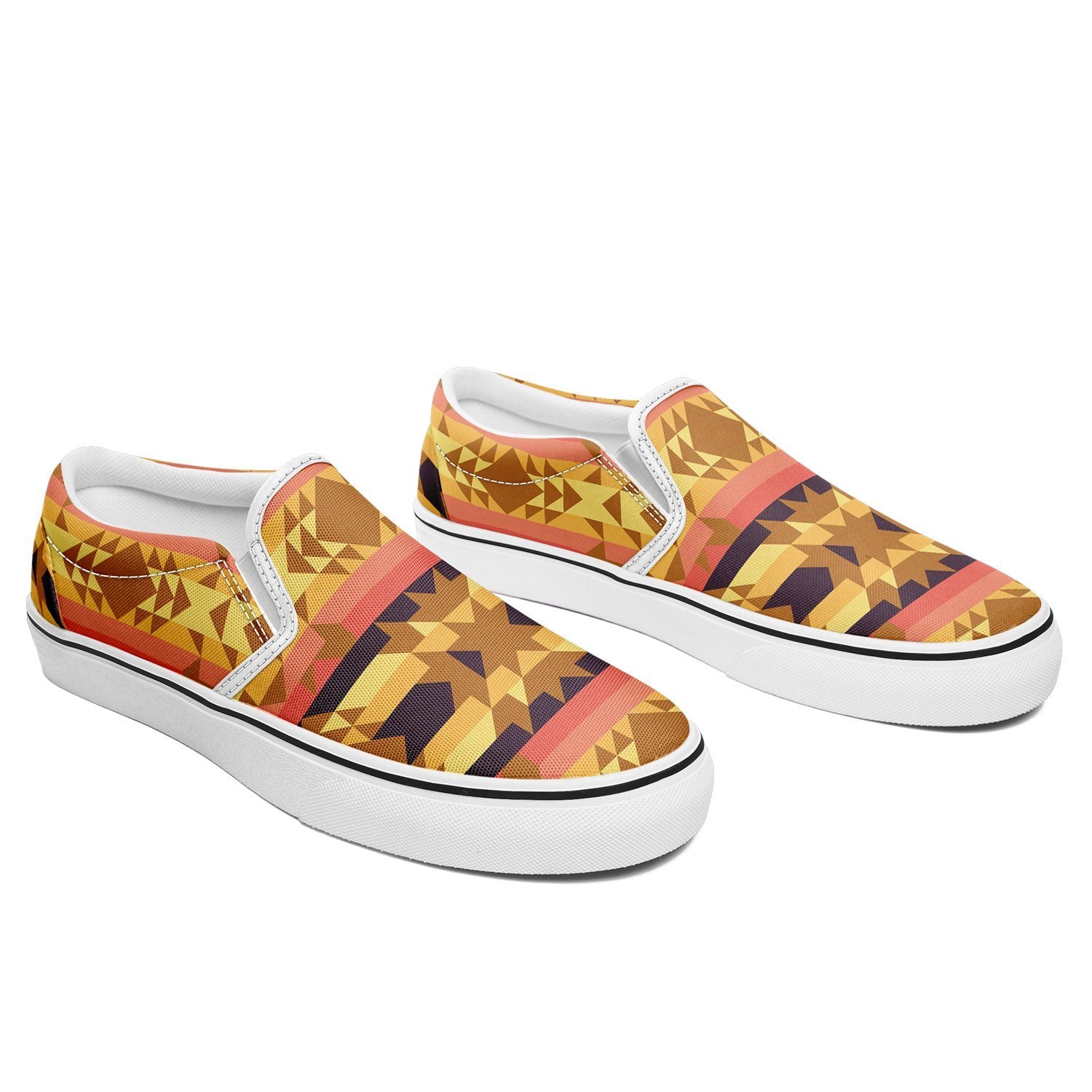 Infinite Sunset Otoyimm Kid's Canvas Slip On Shoes otoyimm Herman