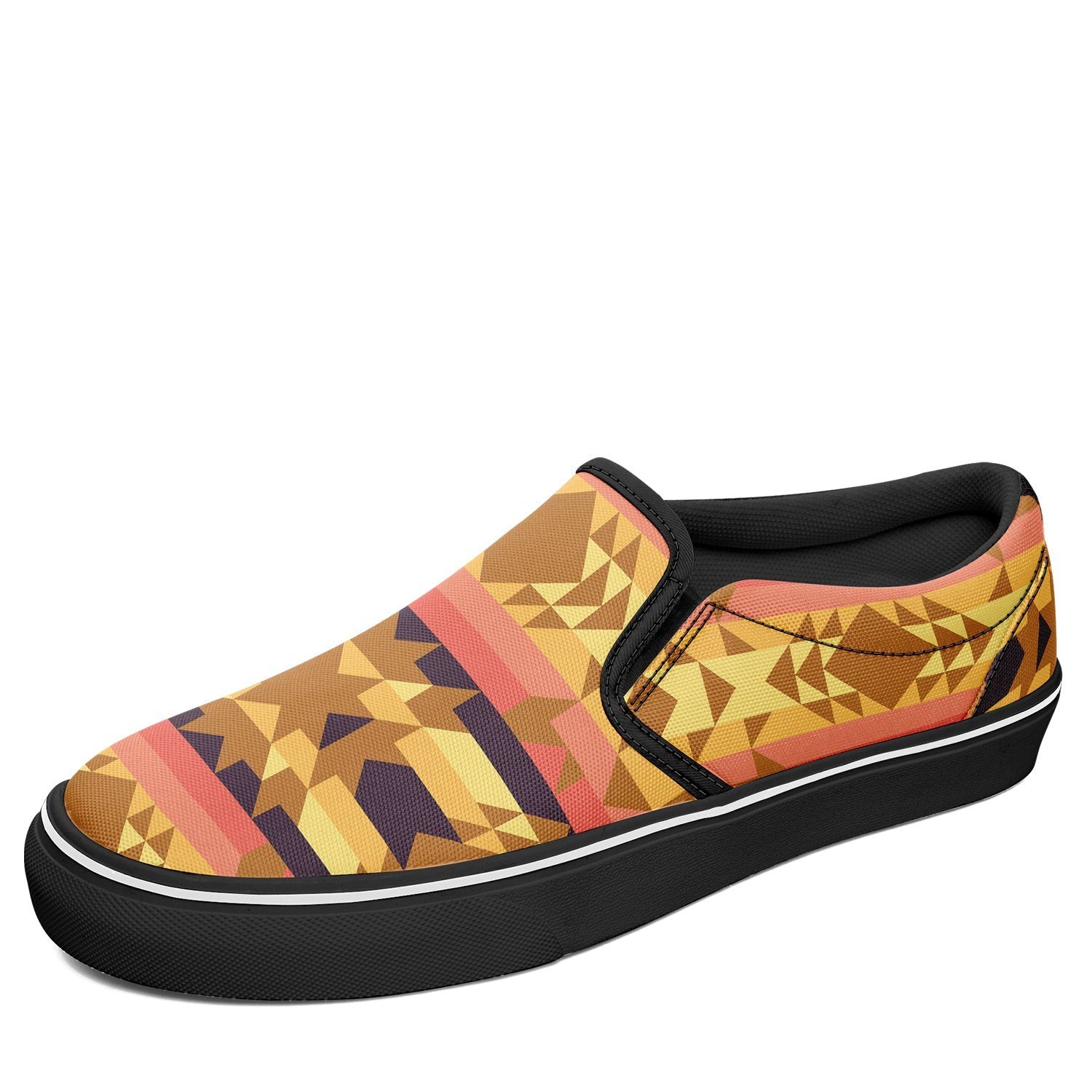 Infinite Sunset Otoyimm Kid's Canvas Slip On Shoes otoyimm Herman
