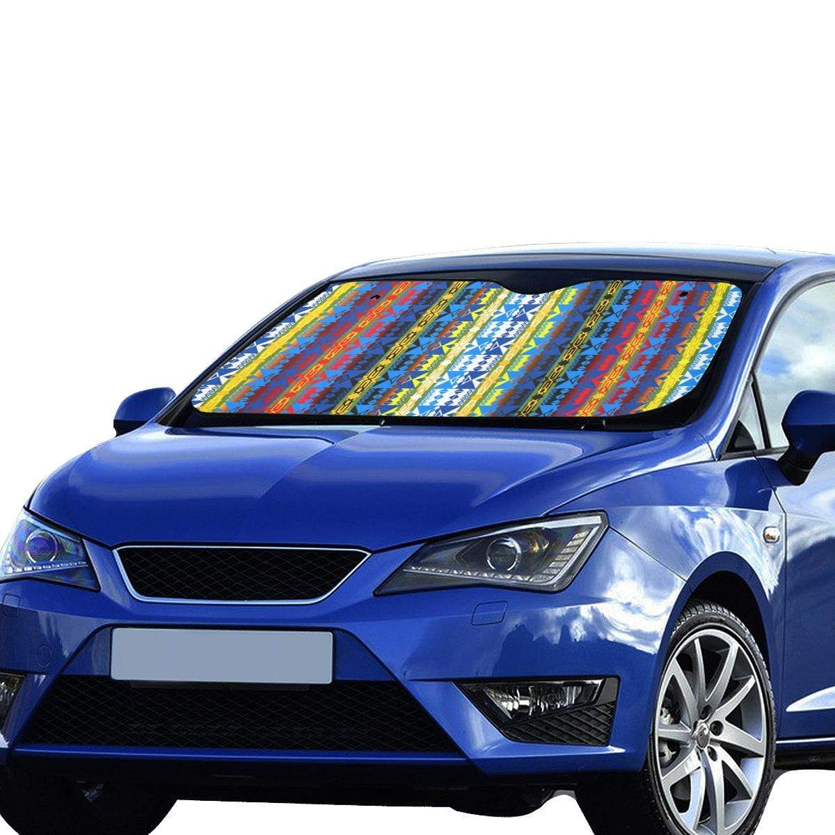 Inside the Council Lodge Car Sun Shade 55"x30" Car Sun Shade e-joyer