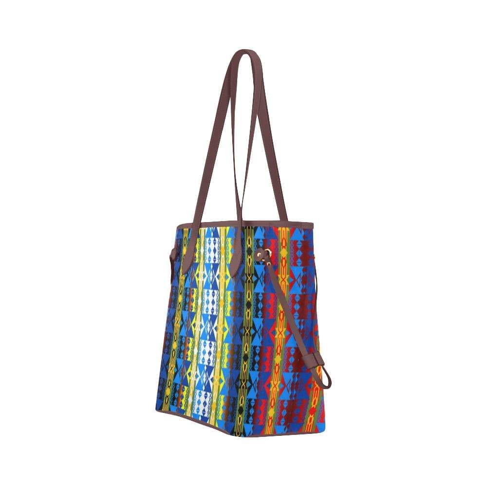 Inside the Council Lodge Clover Canvas Tote Bag (Model 1661) Clover Canvas Tote Bag (1661) e-joyer