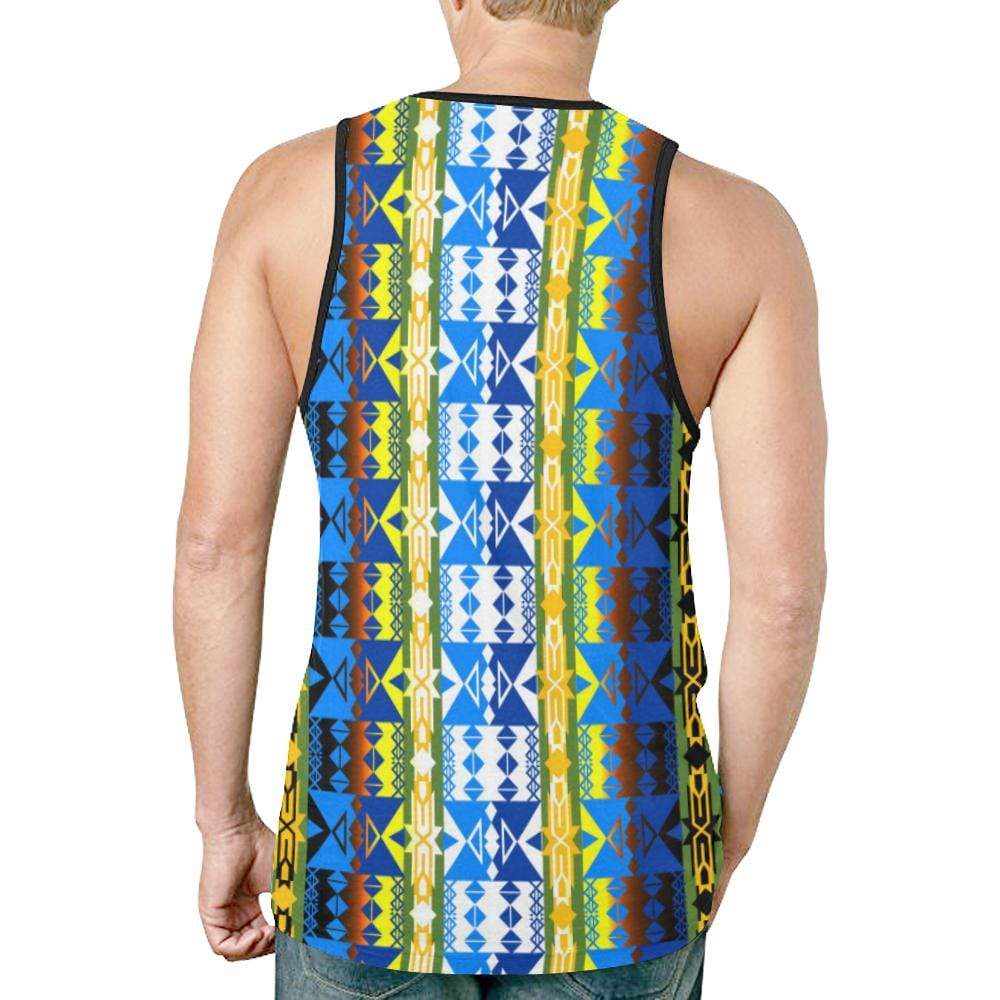 Inside the Council Lodge New All Over Print Tank Top for Men (Model T46) New All Over Print Tank Top for Men (T46) e-joyer