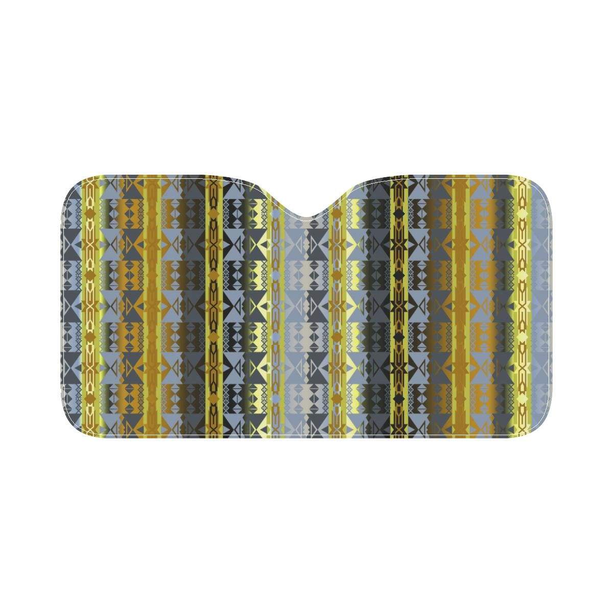 Inside the Deer Clan Lodge Car Sun Shade 55"x30" Car Sun Shade e-joyer