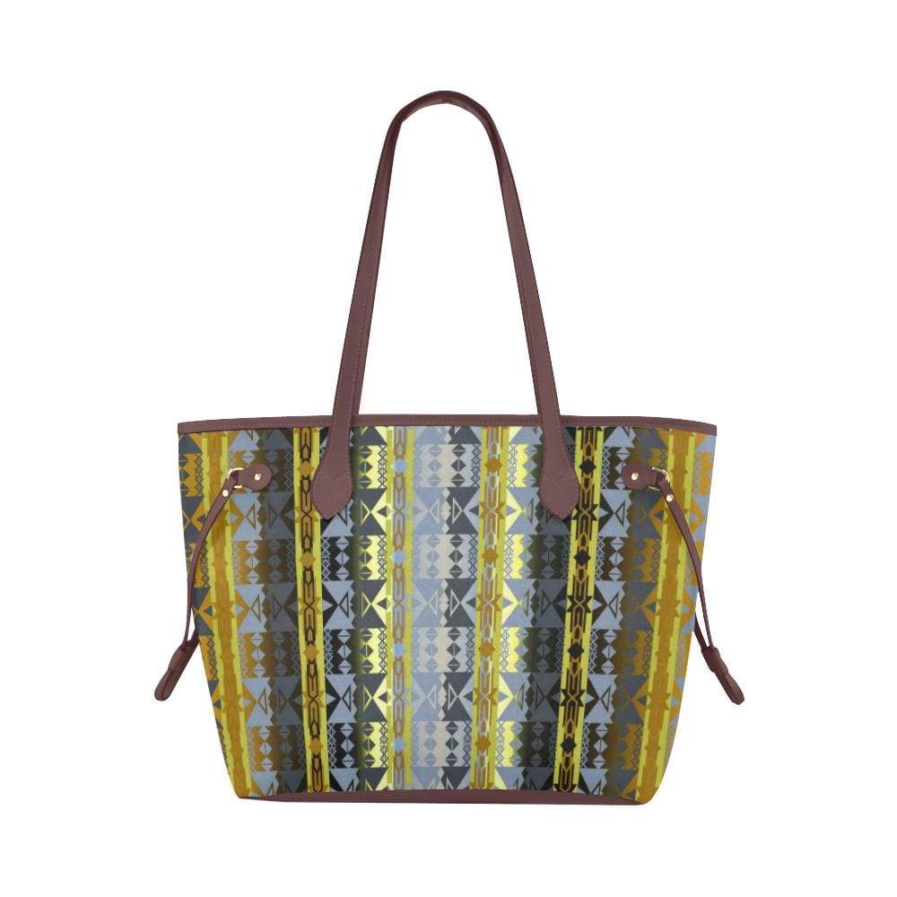 Inside the Deer Clan Lodge Clover Canvas Tote Bag (Model 1661) Clover Canvas Tote Bag (1661) e-joyer