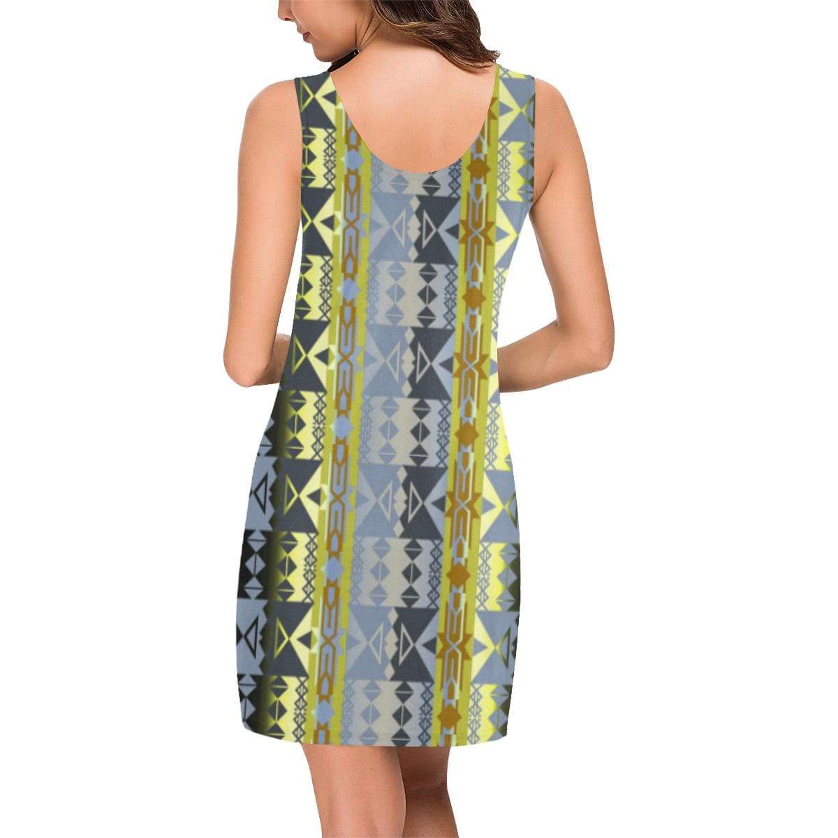 Inside the Deer Clan Lodge IkstsÃmiwa Vest Dress (Model D06) Medea Vest Dress (D06) e-joyer