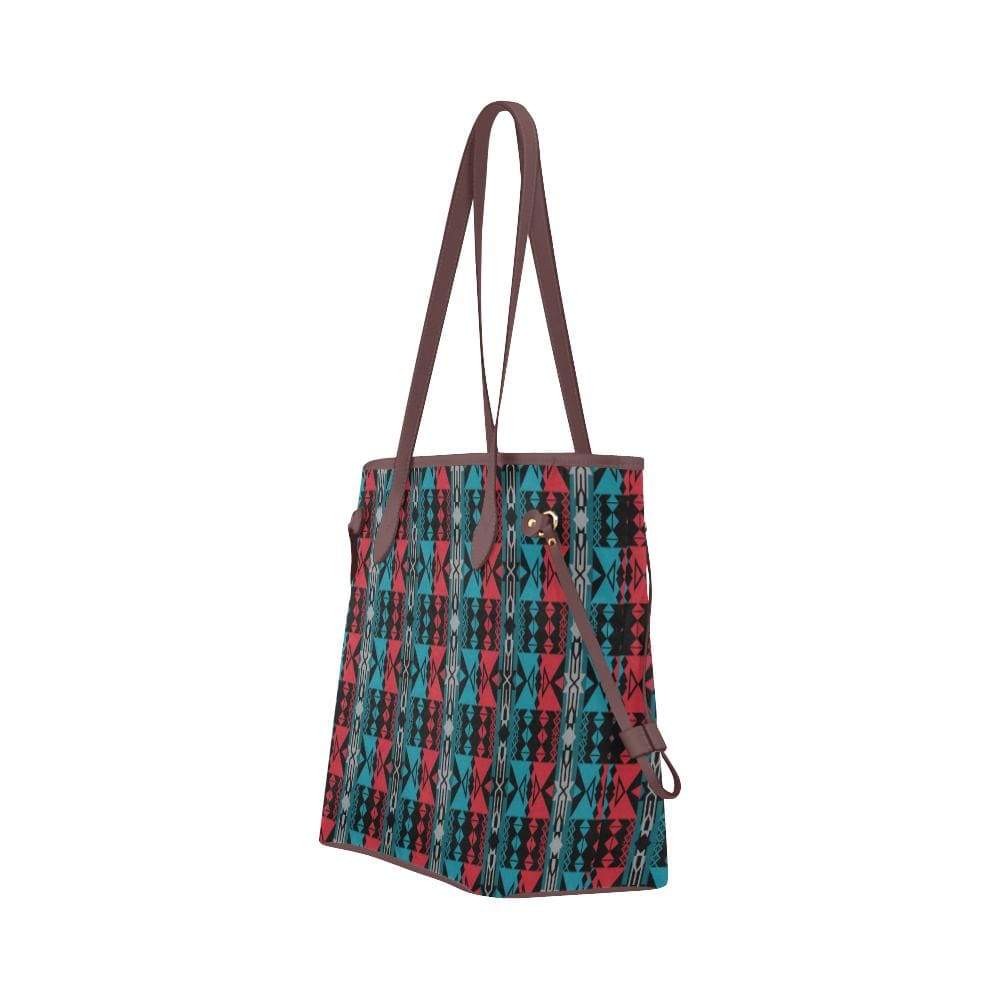 Inside the Lodge Clover Canvas Tote Bag (Model 1661) Clover Canvas Tote Bag (1661) e-joyer
