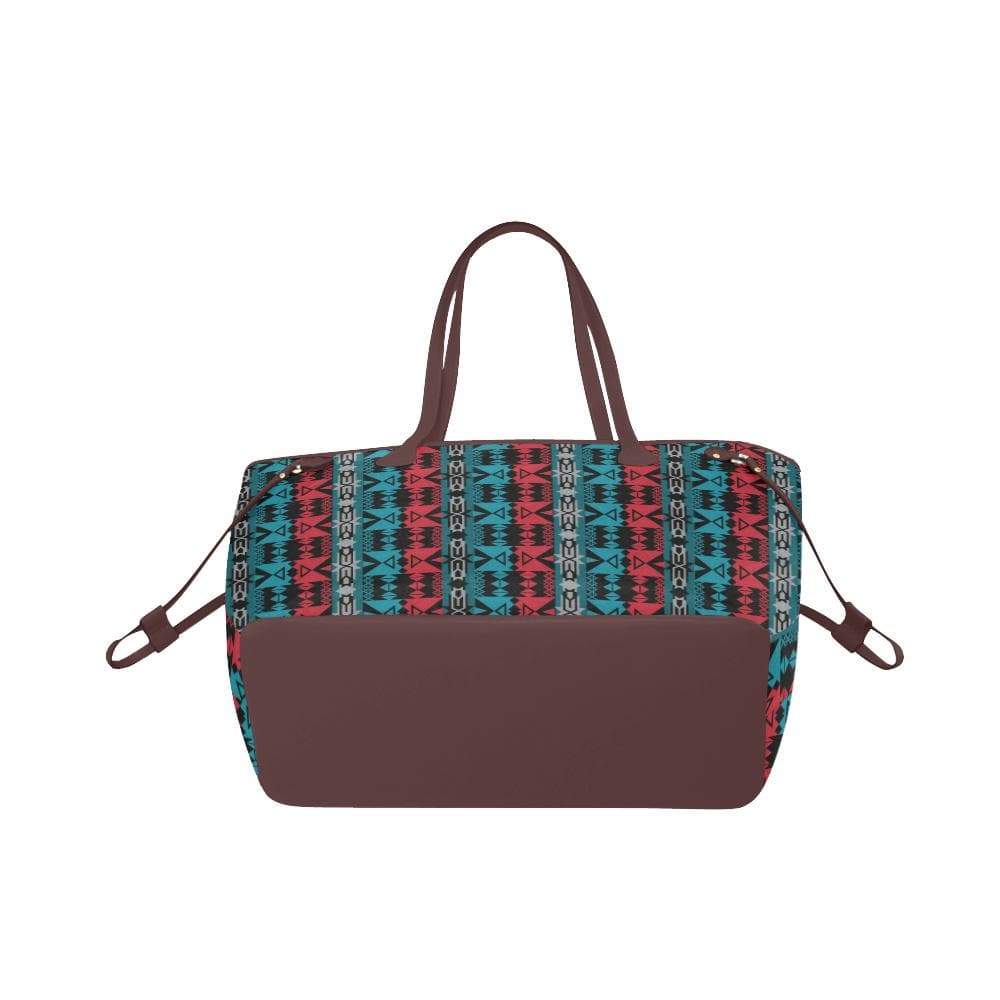 Inside the Lodge Clover Canvas Tote Bag (Model 1661) Clover Canvas Tote Bag (1661) e-joyer
