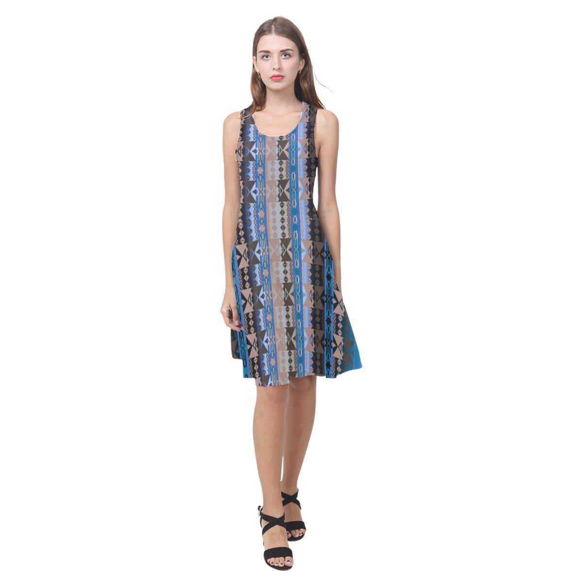 Inside the Paint Clan Lodge Atalanta Casual Sundress(Model D04) Atalanta Sundress (D04) e-joyer