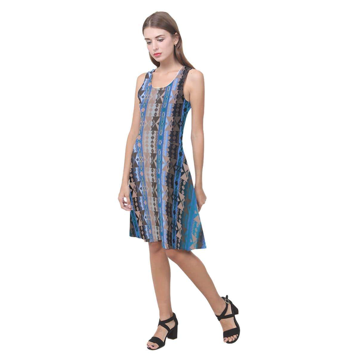 Inside the Paint Clan Lodge Atalanta Casual Sundress(Model D04) Atalanta Sundress (D04) e-joyer