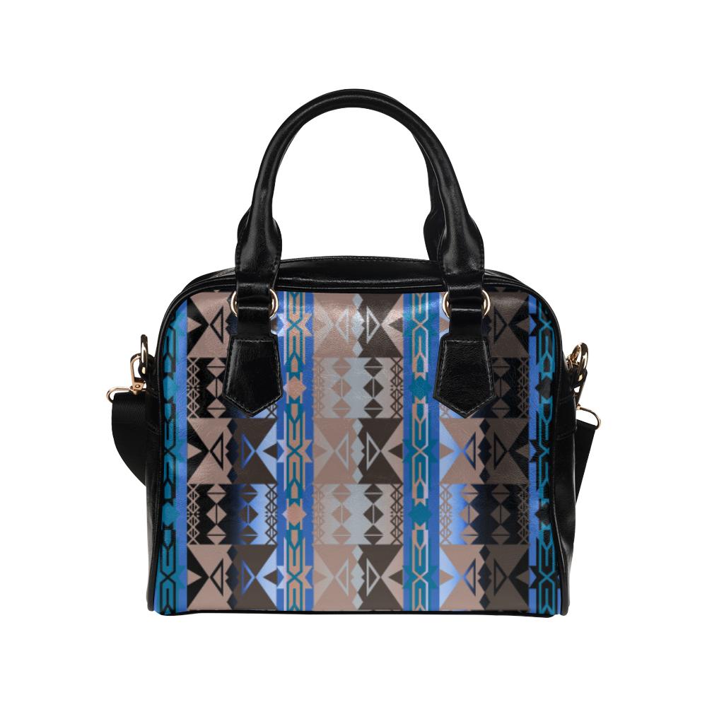 Inside the Paint Clan Lodge Shoulder Handbag (Model 1634) Shoulder Handbags (1634) e-joyer