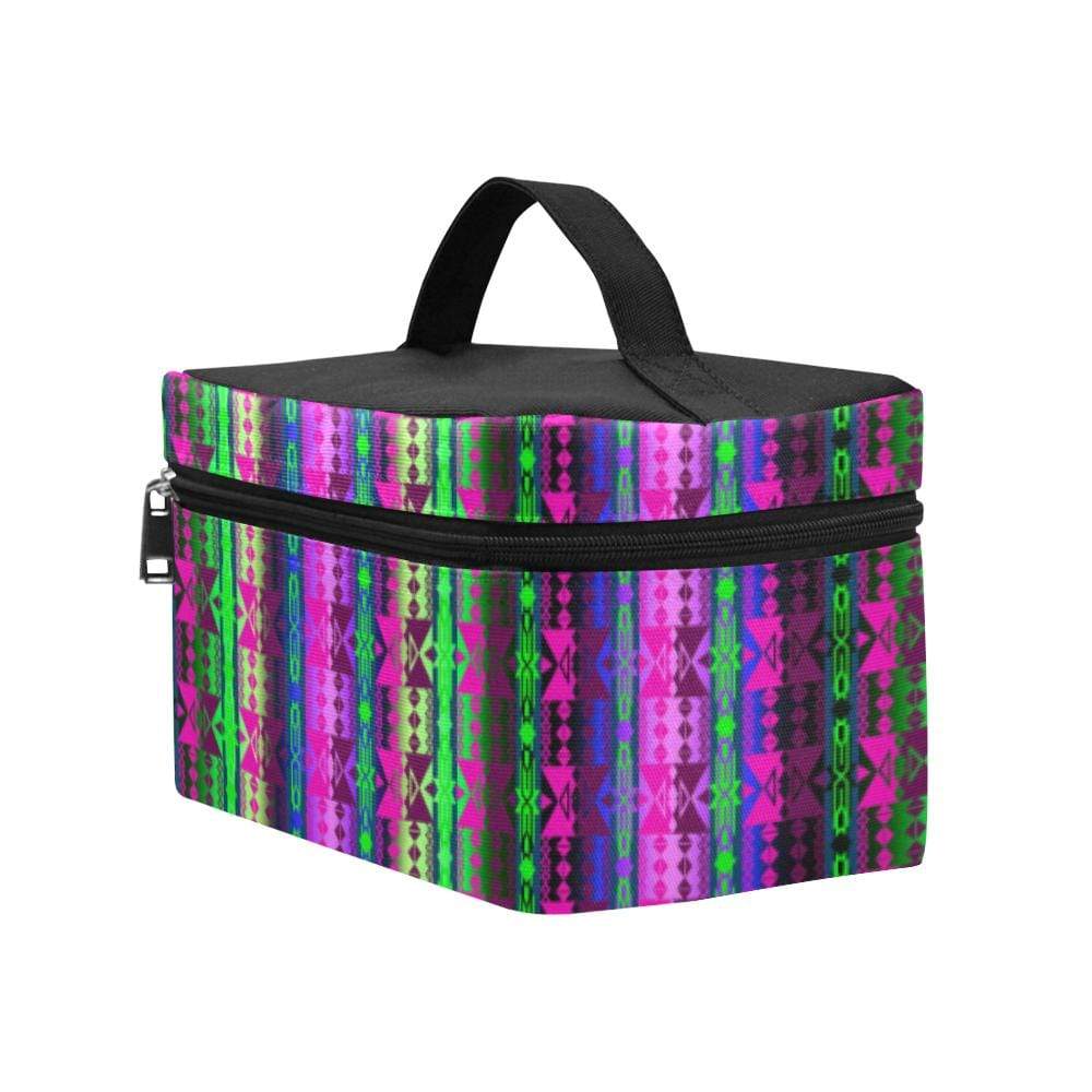 Inside the Quillwork Lodge Cosmetic Bag/Large (Model 1658) Cosmetic Bag e-joyer