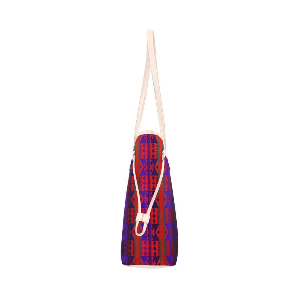 Inside the Warrior's Society Lodge Clover Canvas Tote Bag (Model 1661) Clover Canvas Tote Bag (1661) e-joyer