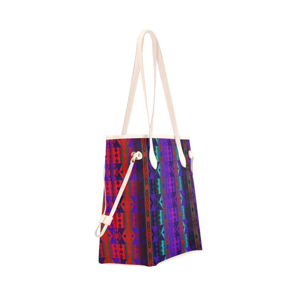 Inside the Warrior's Society Lodge Clover Canvas Tote Bag (Model 1661) Clover Canvas Tote Bag (1661) e-joyer